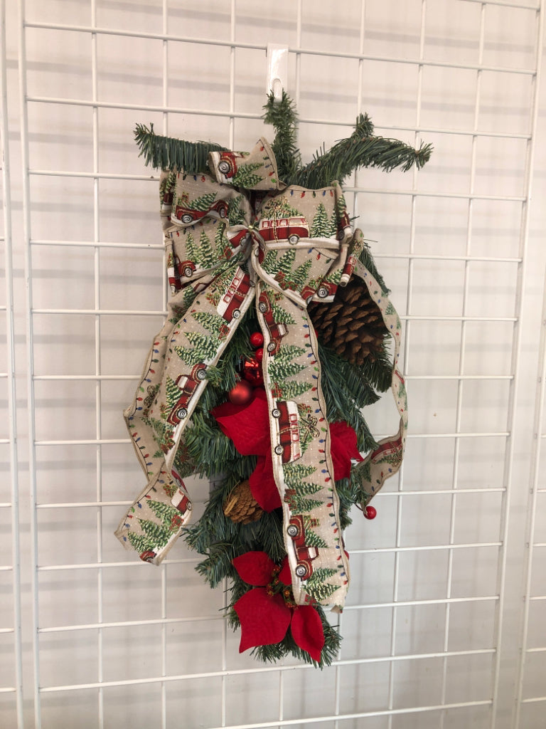 NEW DECORATED HOLIDAY SWAG.