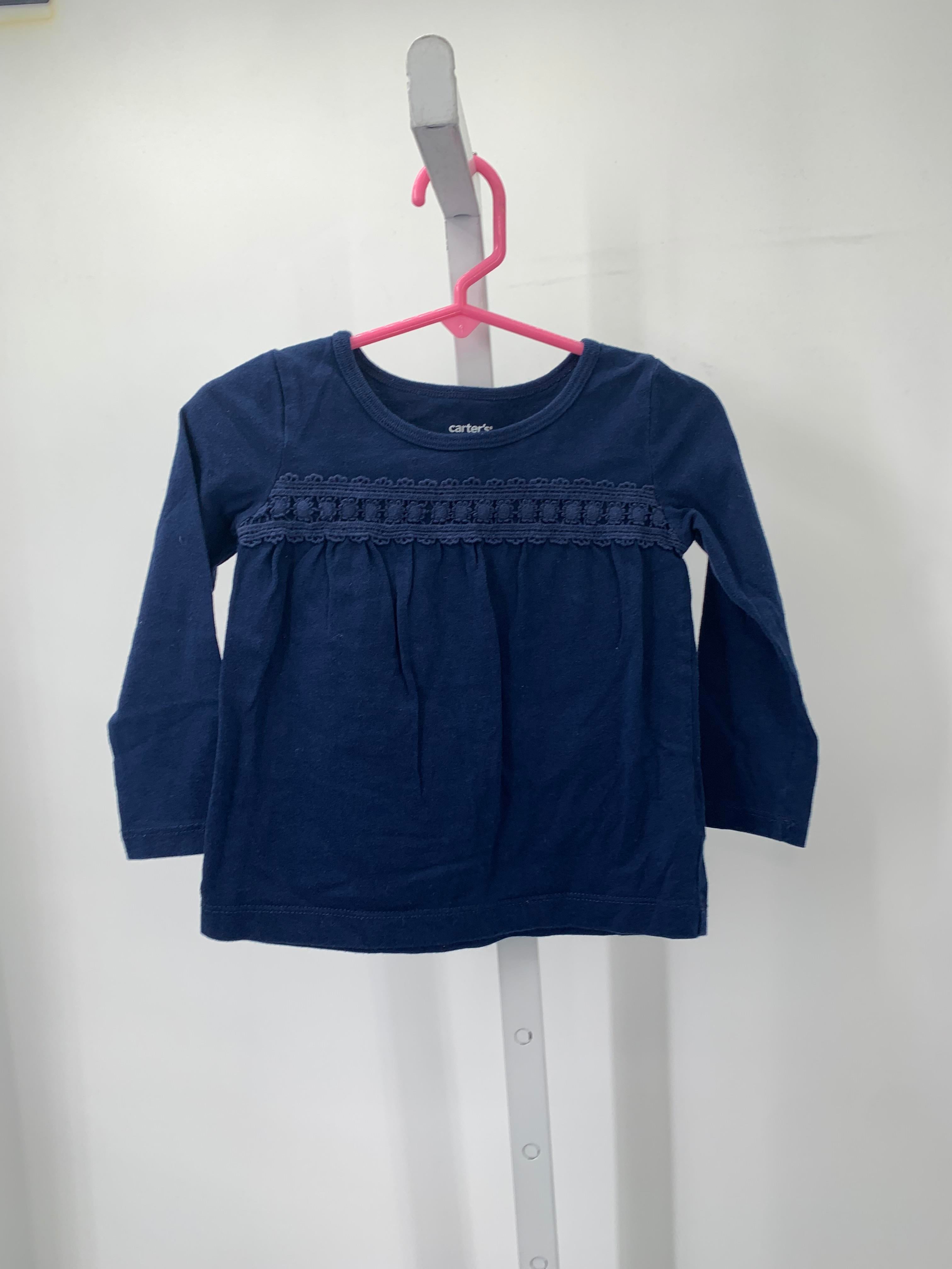 Carters Size 24 Months Girls Long Sleeve Shirt