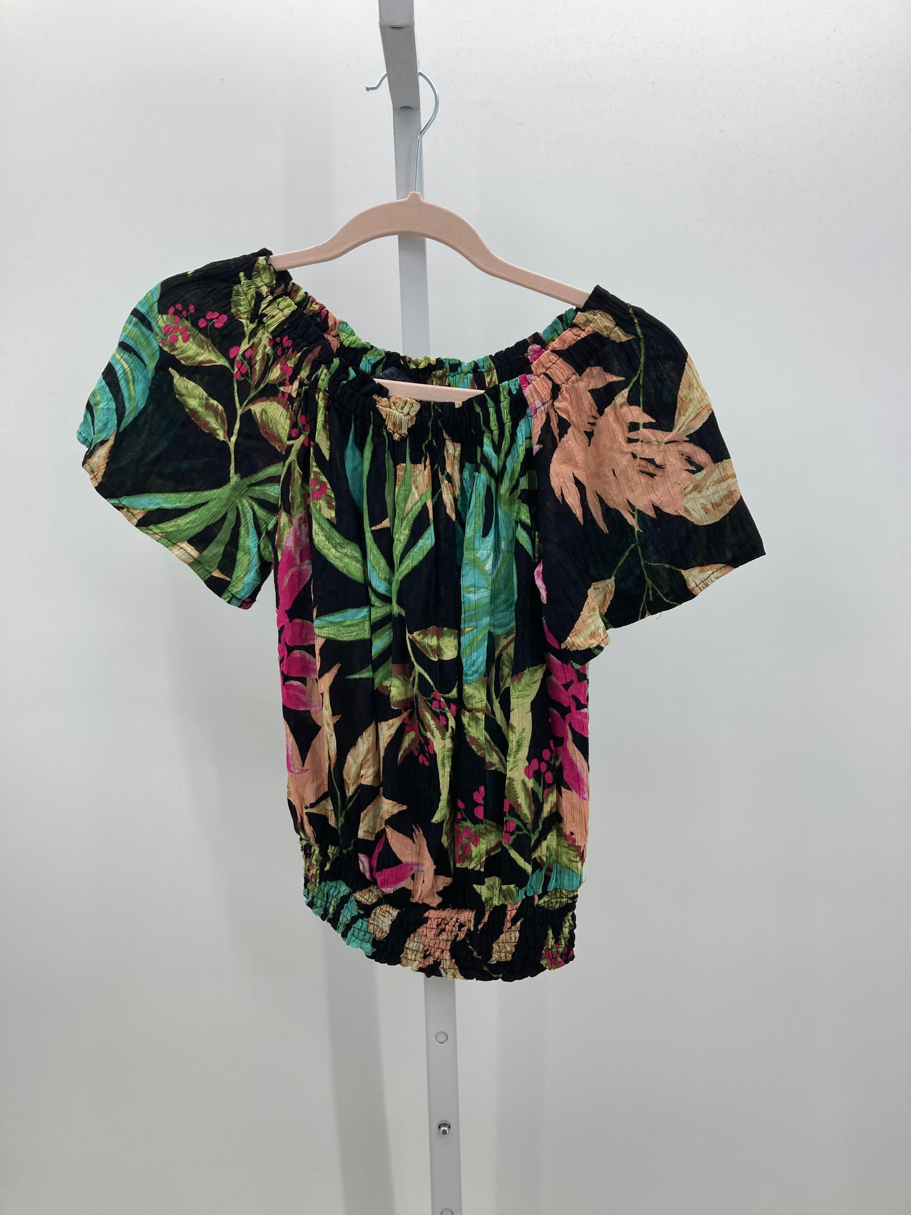 Rachel  Roy Size Small Misses Short Sleeve Shirt