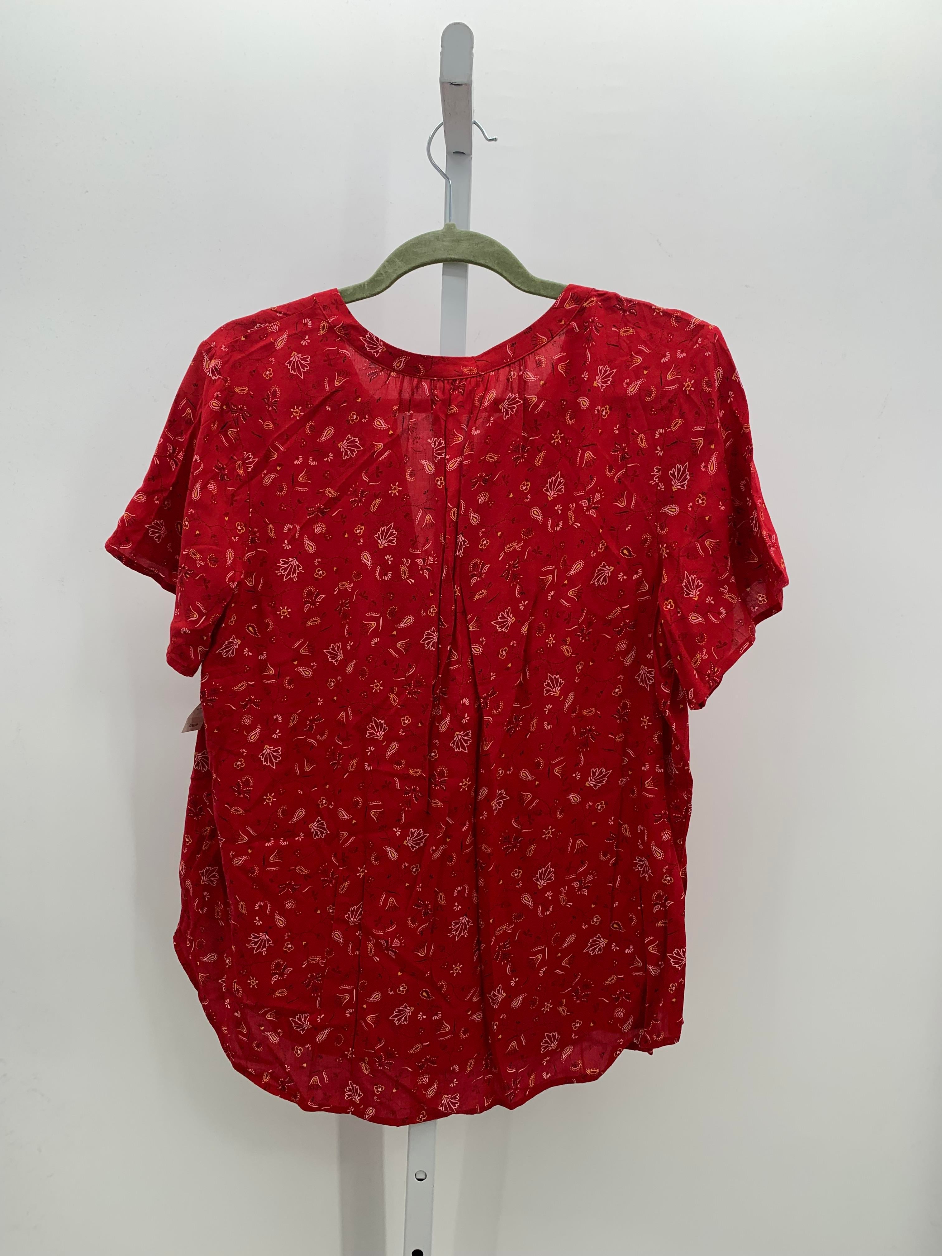 Old Navy Size Large Misses Short Sleeve Shirt