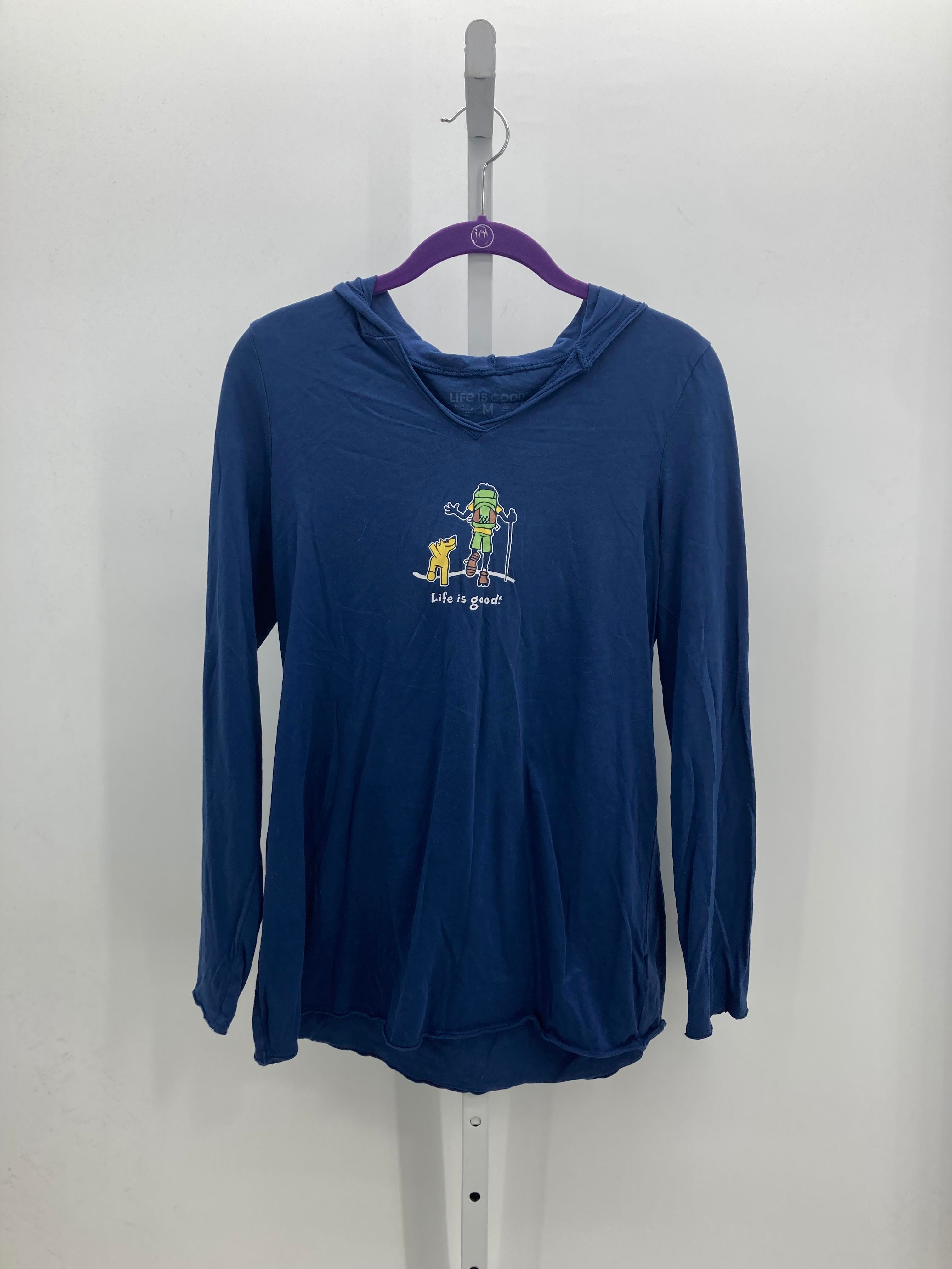 Life is Good Size Medium Misses Long Sleeve Shirt