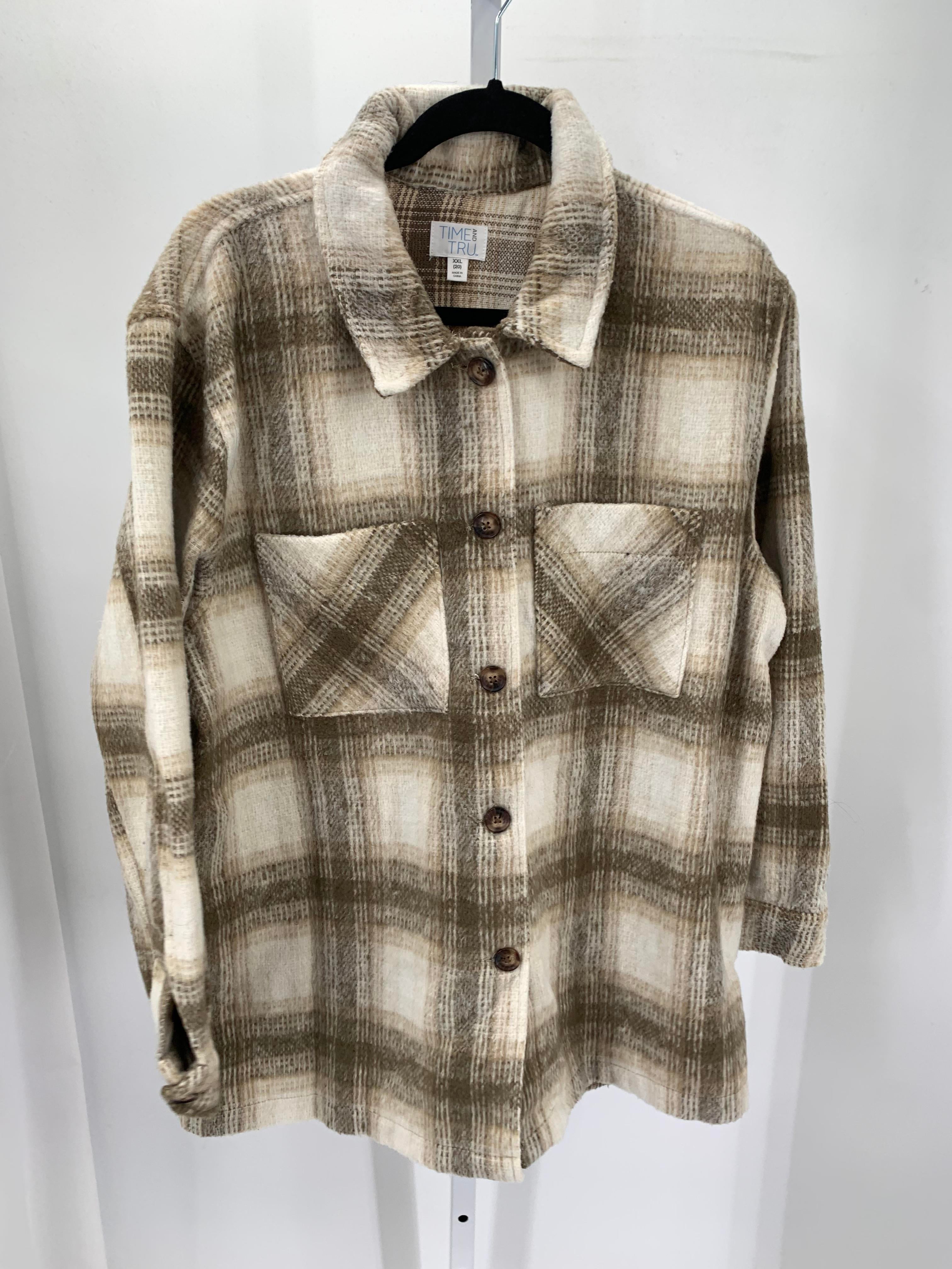 Time and Tru Size XXL Misses Lightweight Jacket