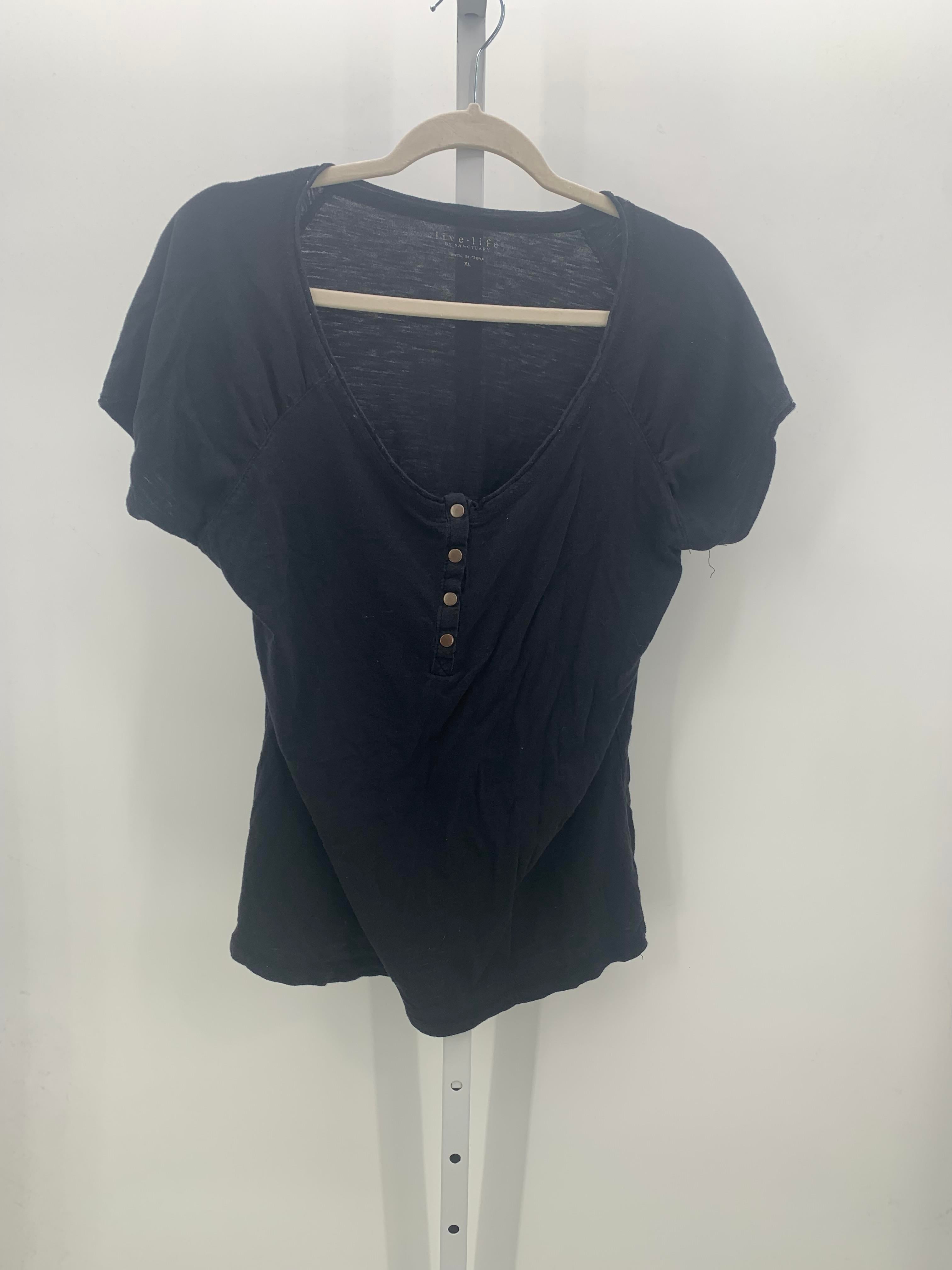 sanctuary Size Extra Large Misses Short Sleeve Shirt