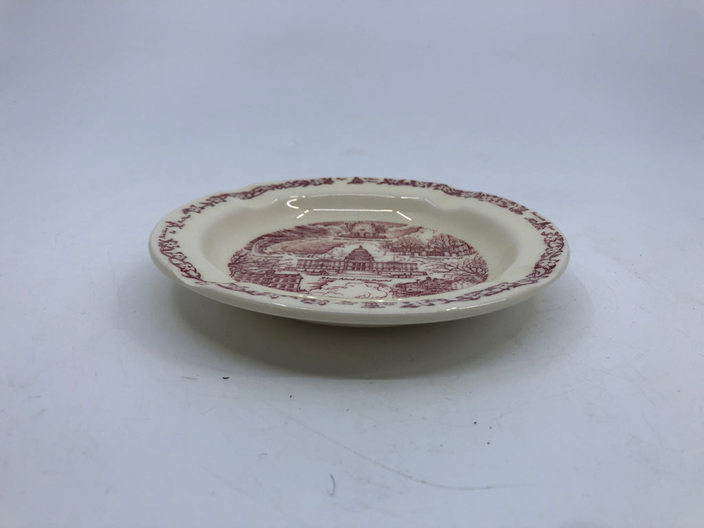 VTG  RHODE ISLAND ASHTRAY VERNON KILNS.