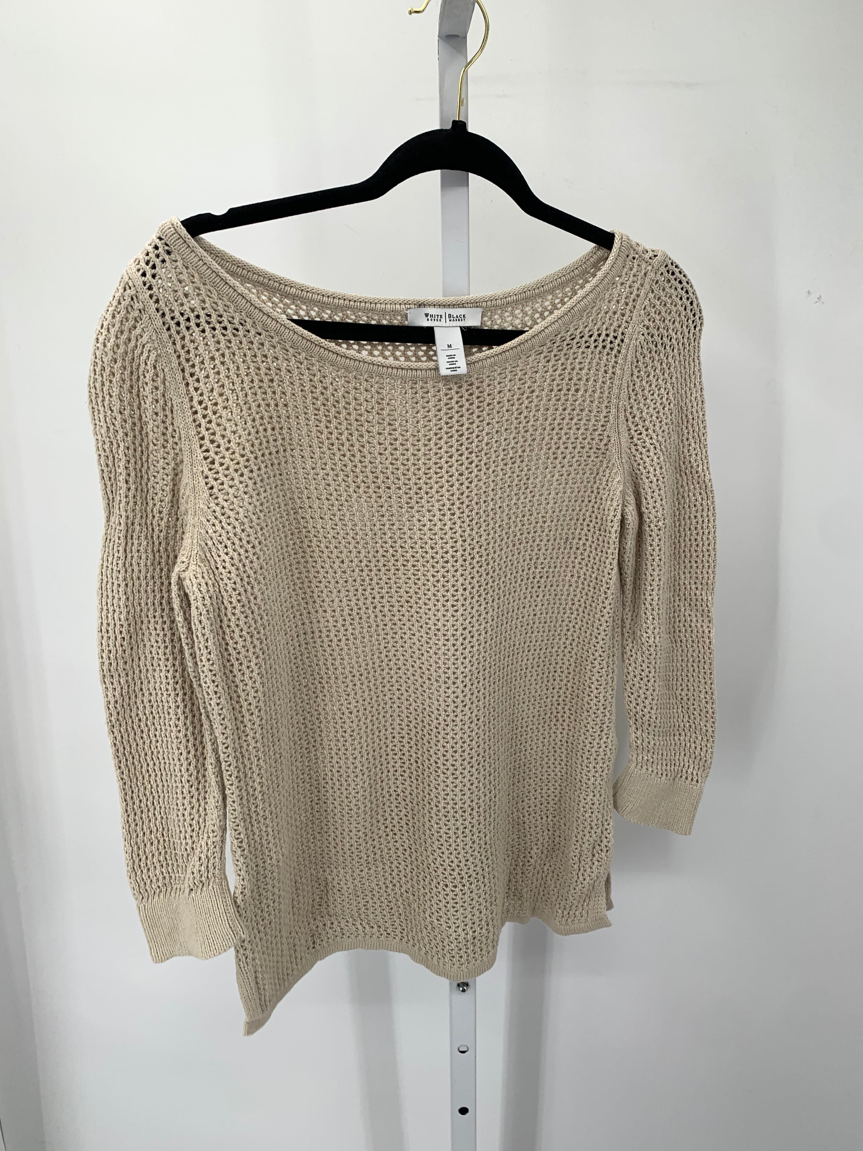 White House Black Size Medium Misses Long Slv Sweater