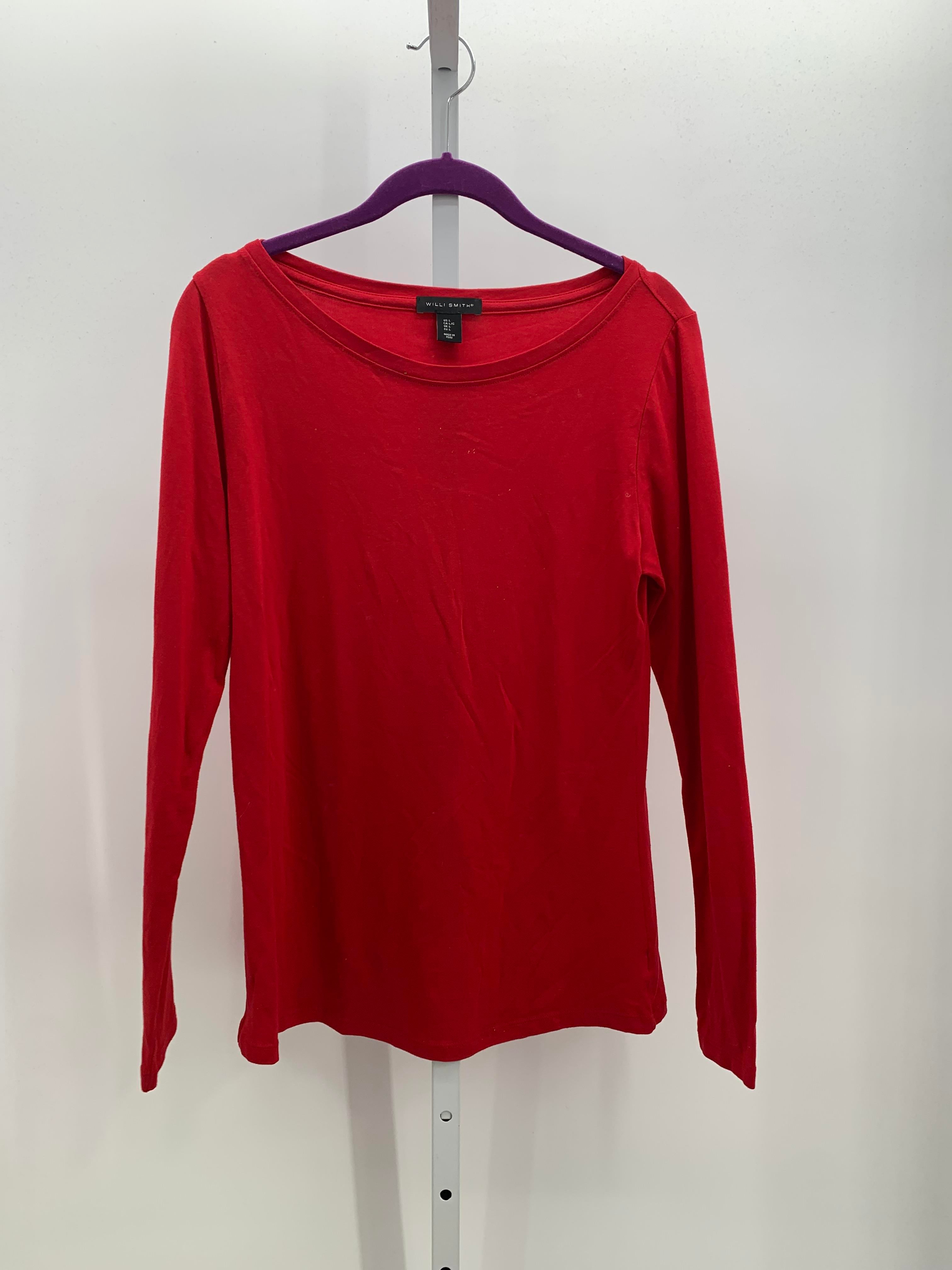 Willi Smith Size Large Misses Long Sleeve Shirt
