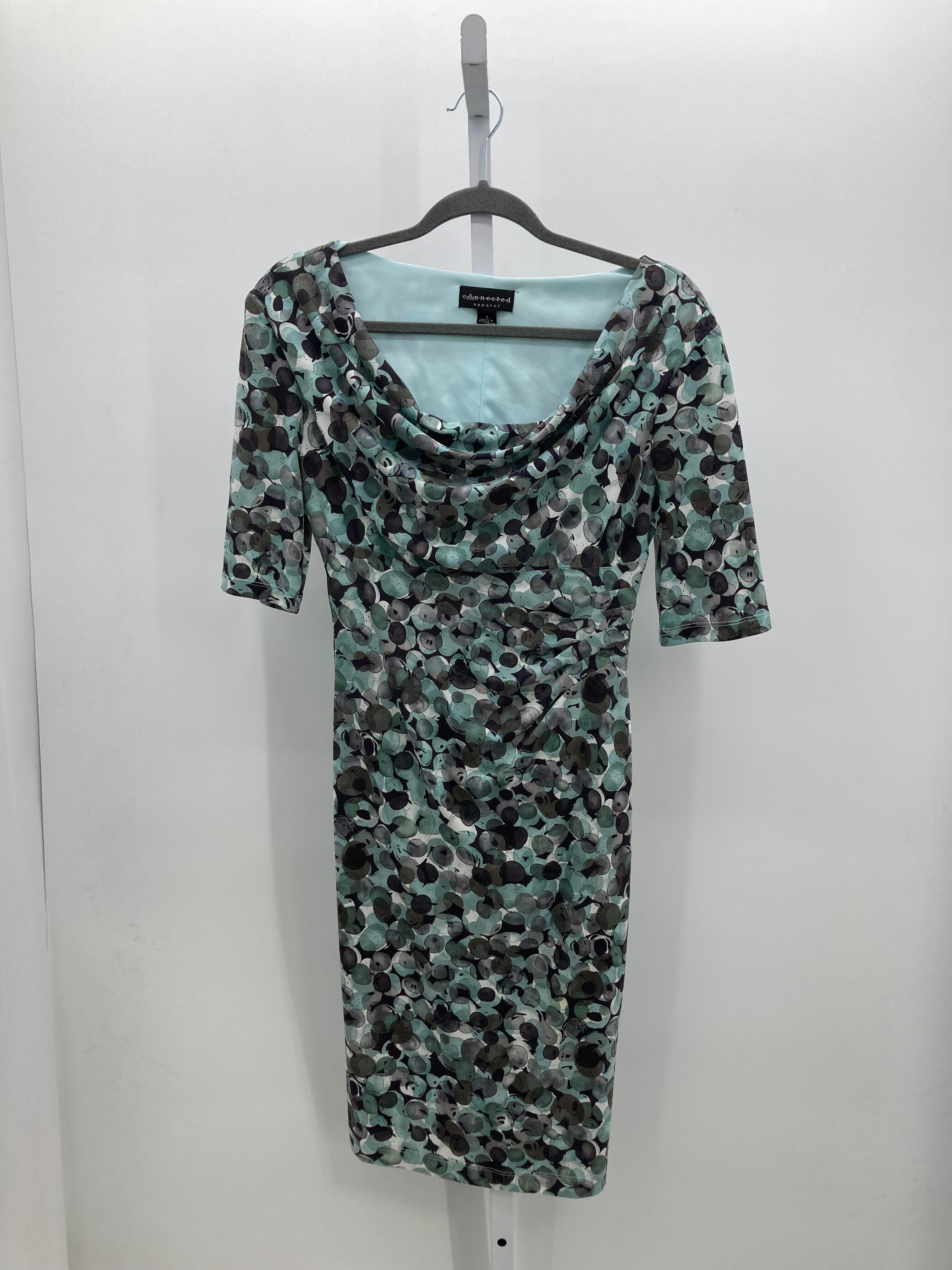 Cobbie Cuddlers Size 6 Misses 3/4 Sleeve Dress