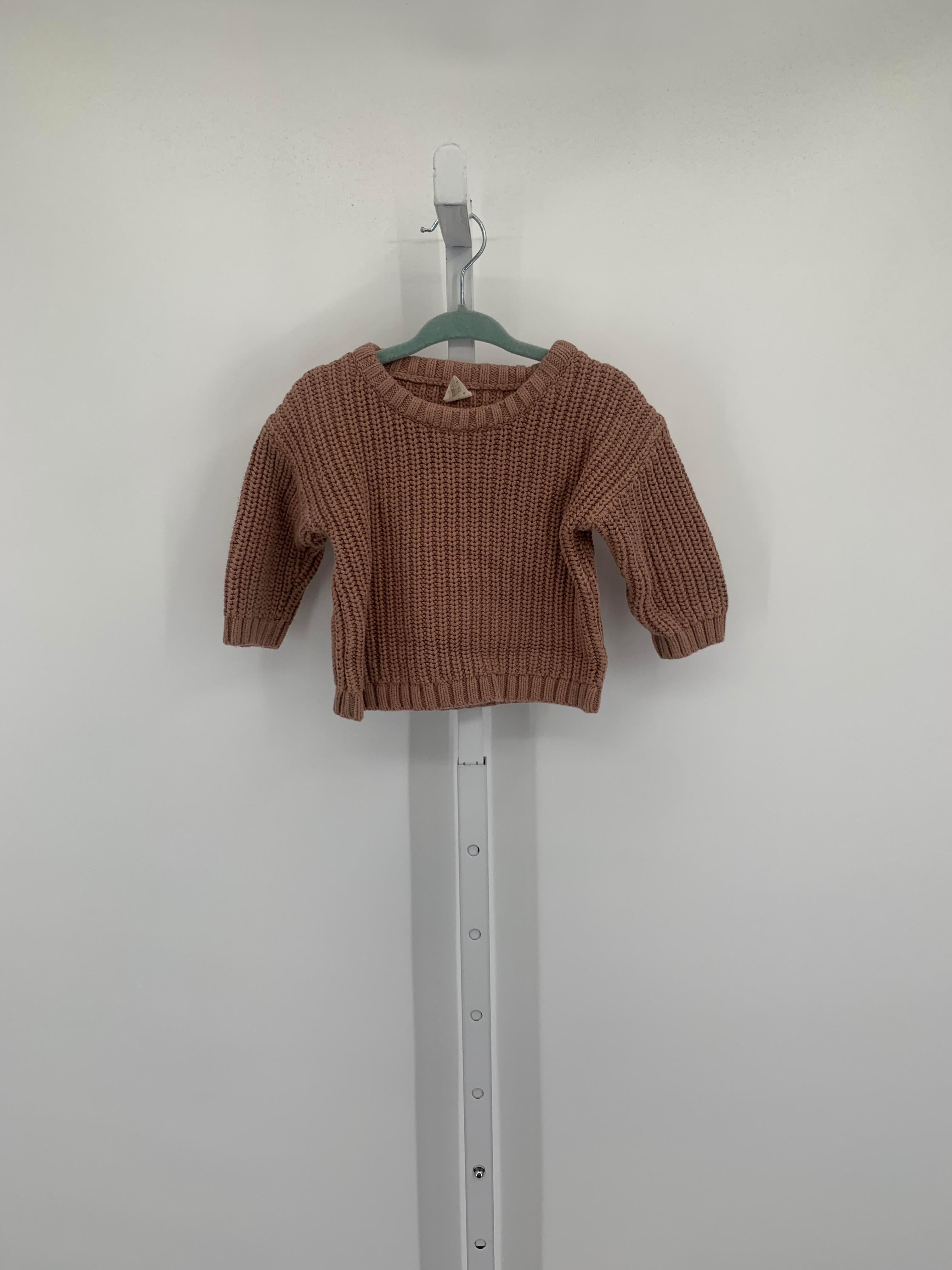 Size 6-9 mon Girls Long Sleeve Sweater