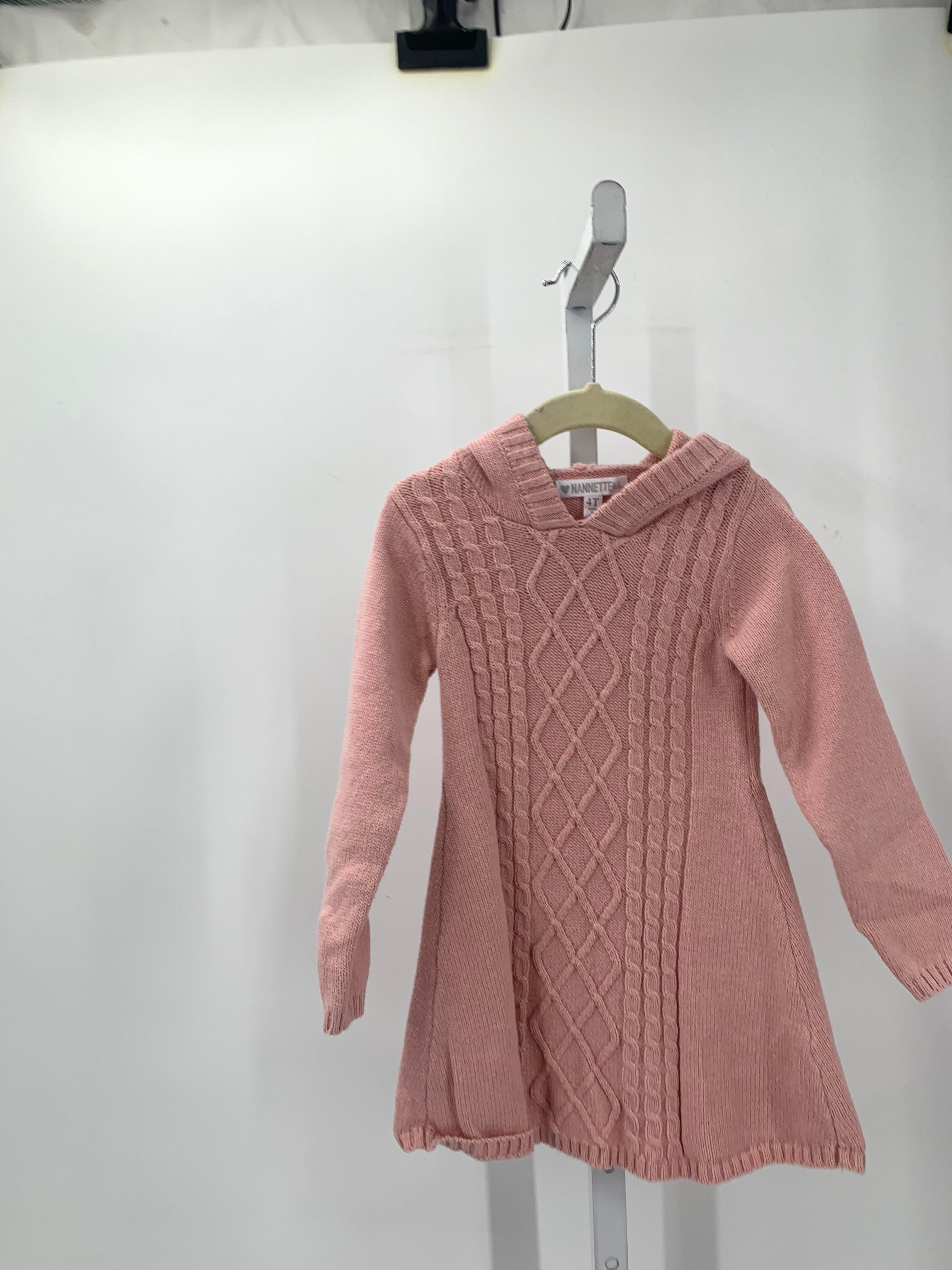 Nannette Size 3T Girls Long Sleeve Dress