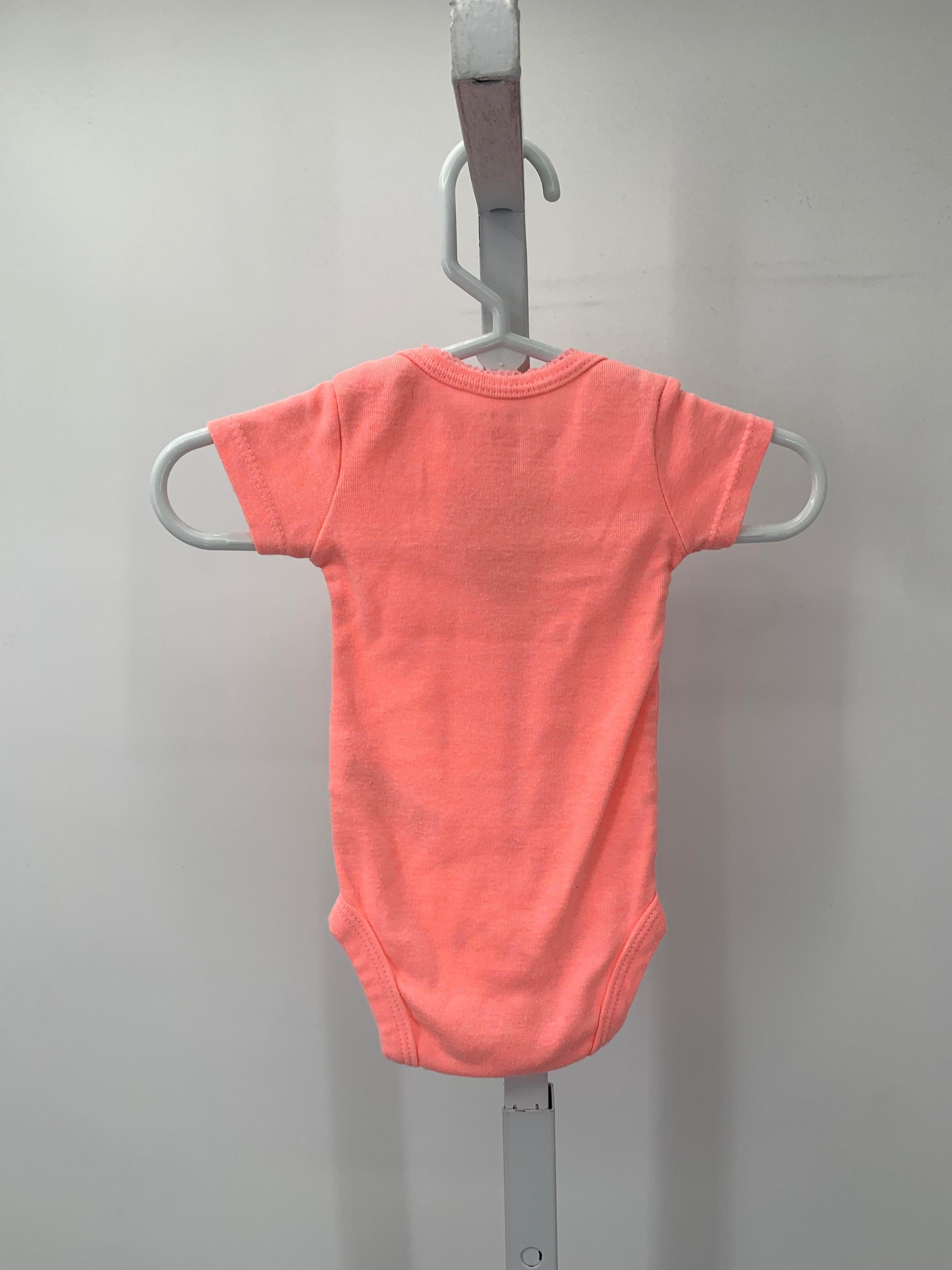 Carters Size Newborn Girls Short Sleeve Shirt
