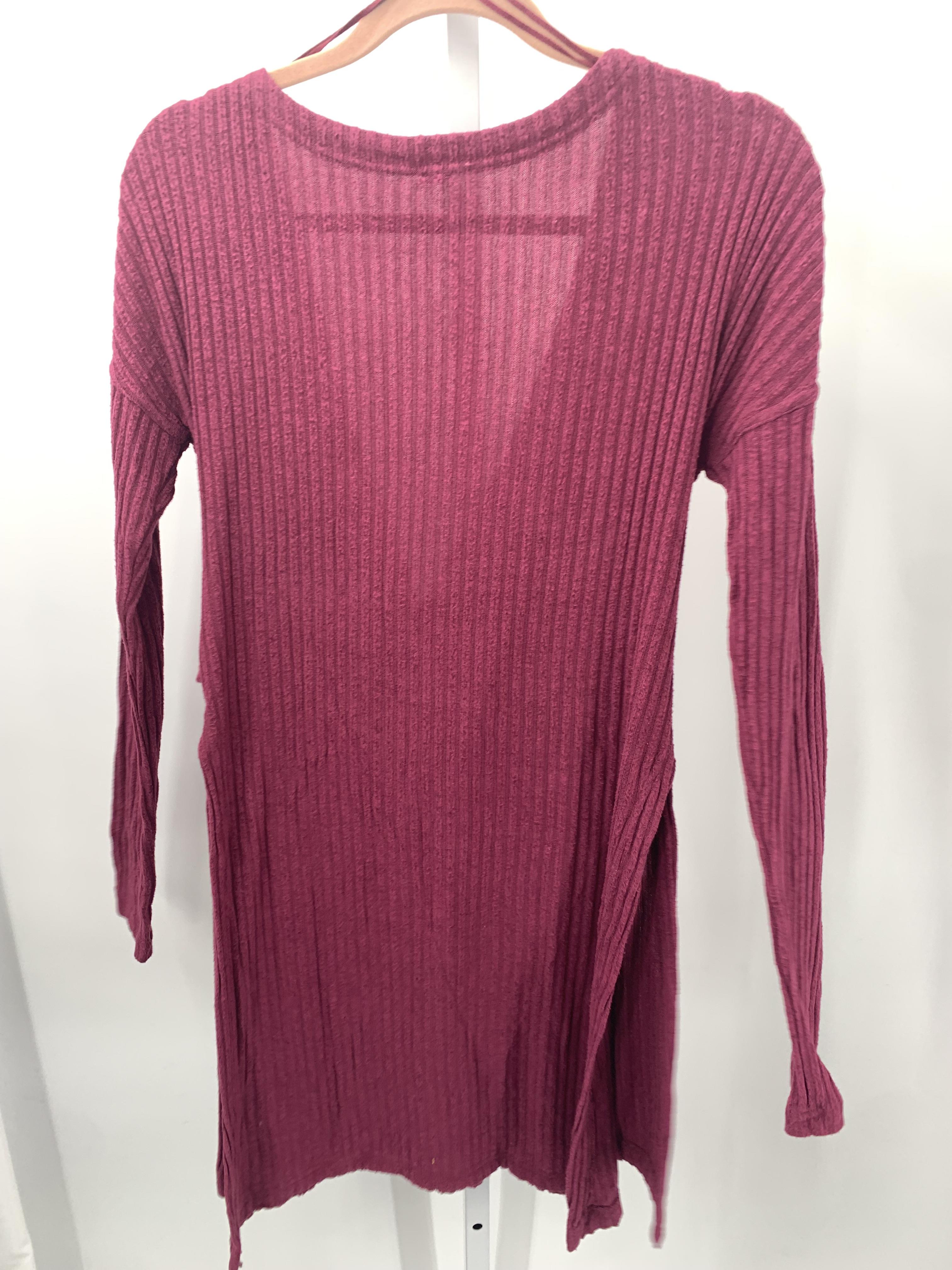 Free People Size Medium Misses Long Sleeve Shirt