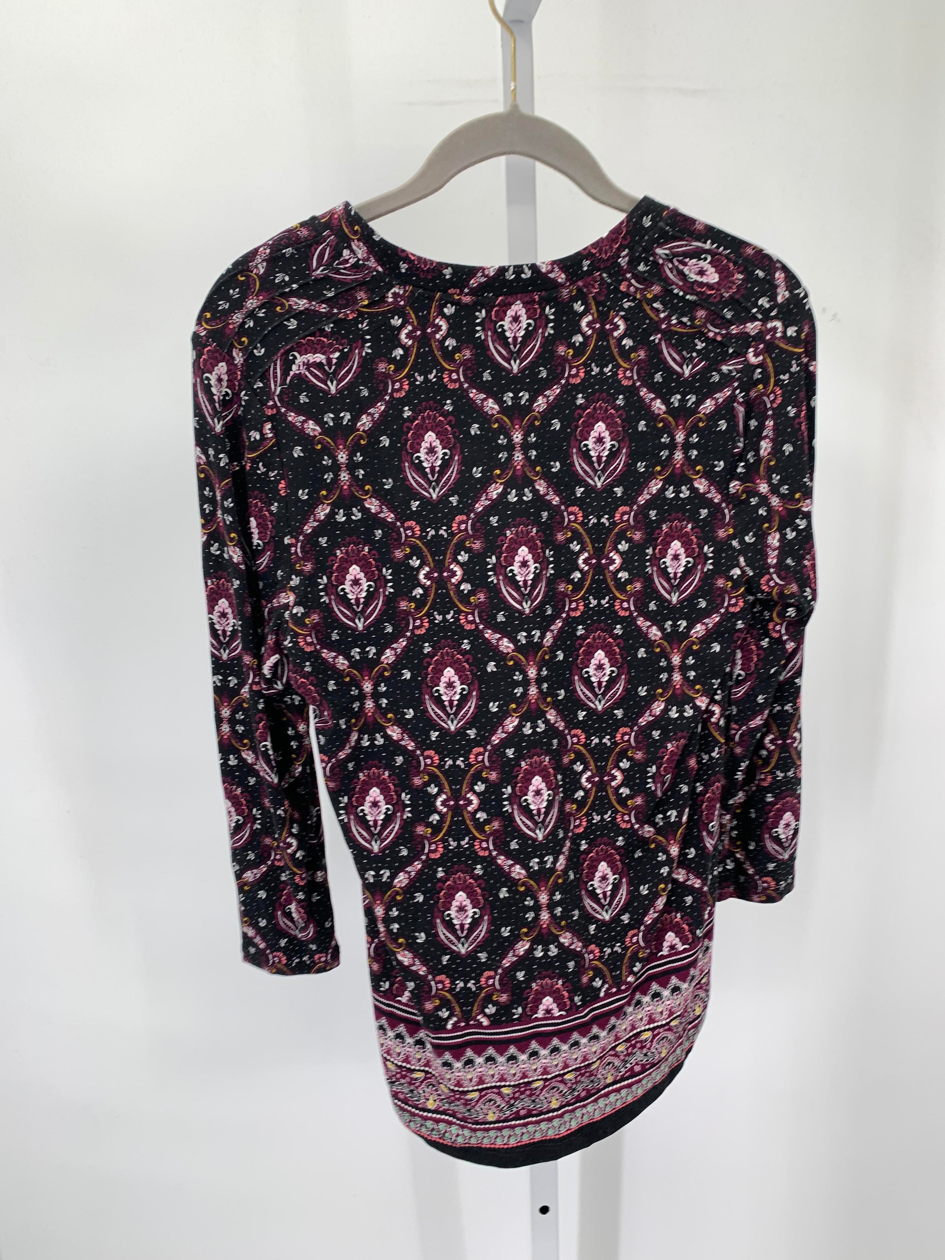 Daniel Rain Size X Small Petite Petite 3/4 Sleeve Shirt