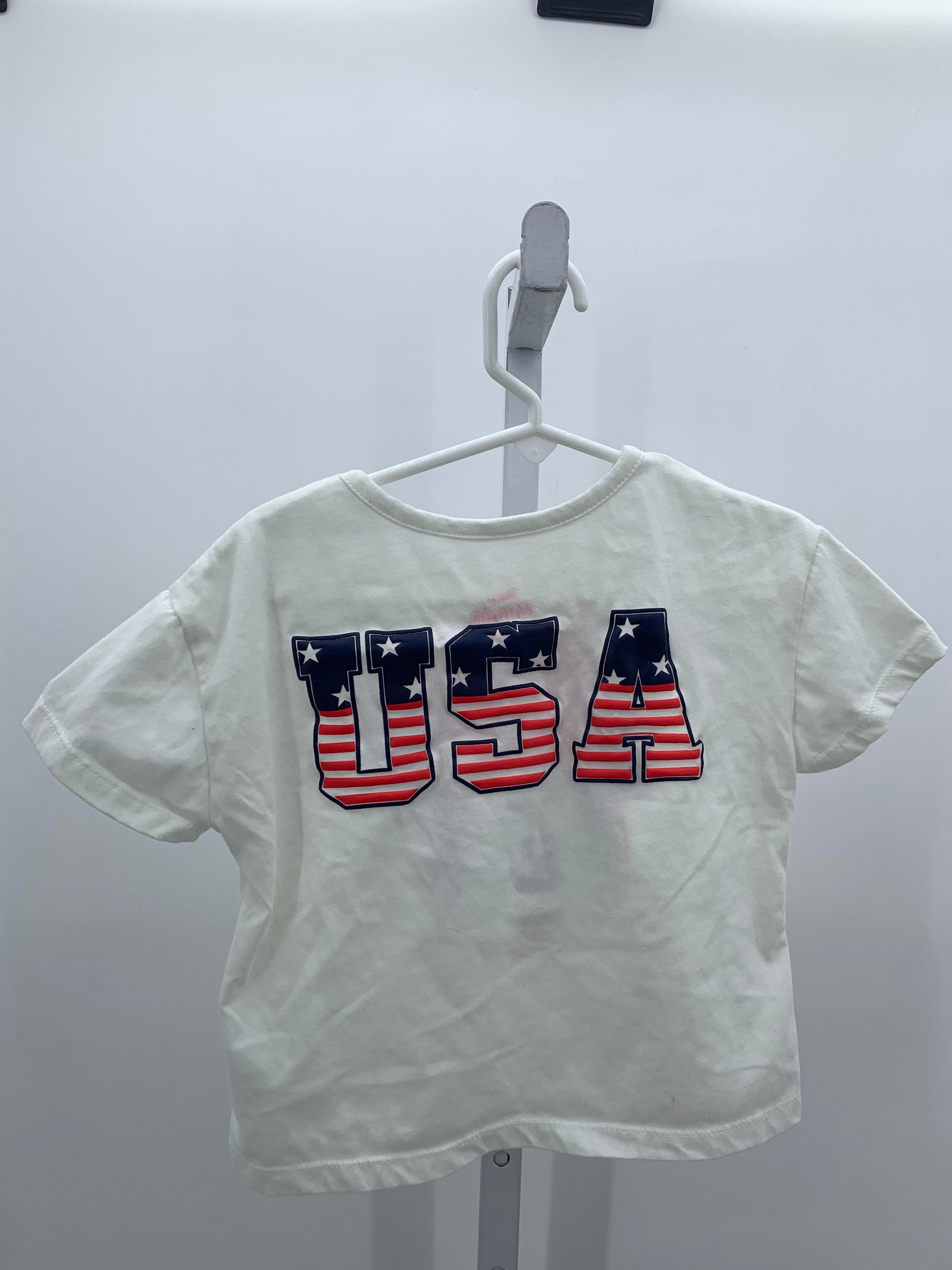 Disney Size 3T Girls Short Sleeve Shirt