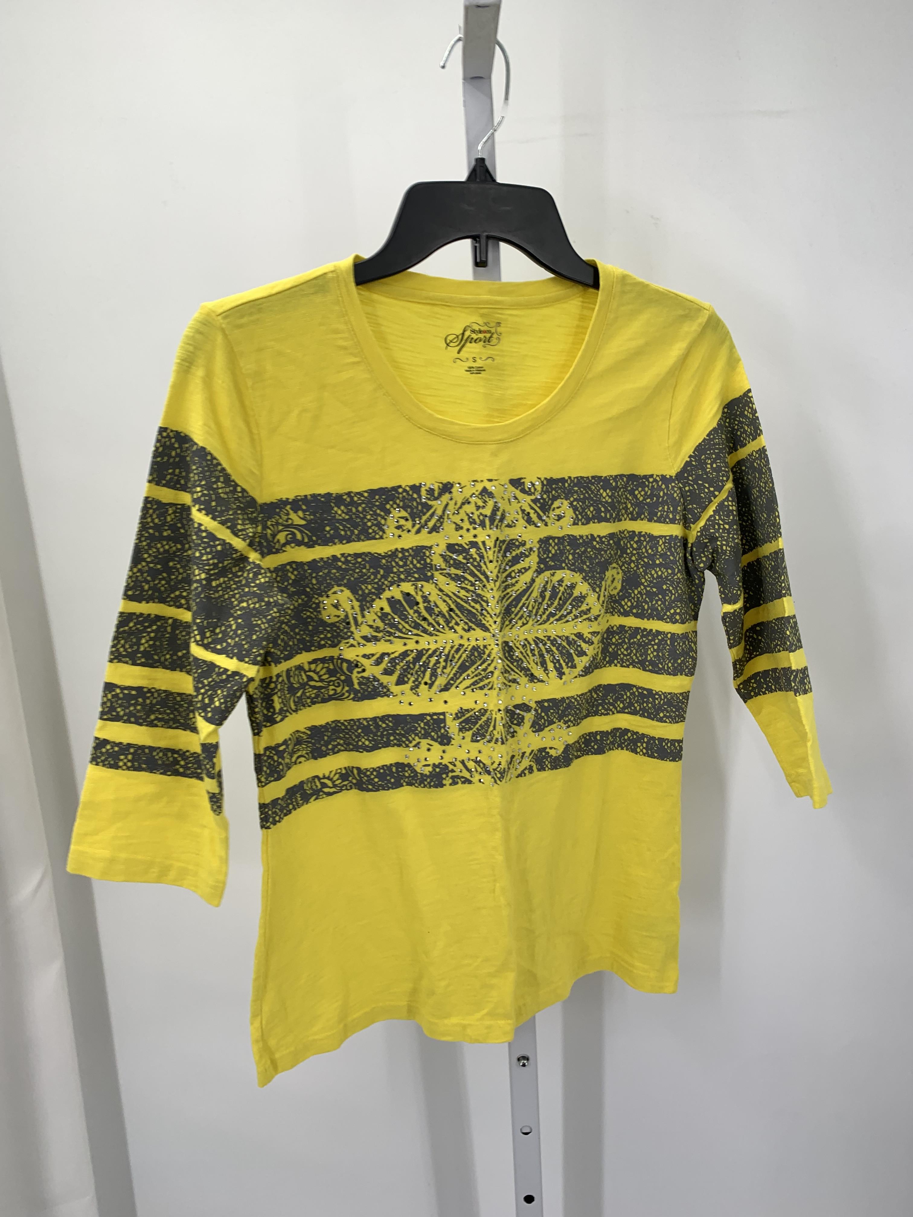 Style & Co. Size Small Misses 3/4 Sleeve Shirt