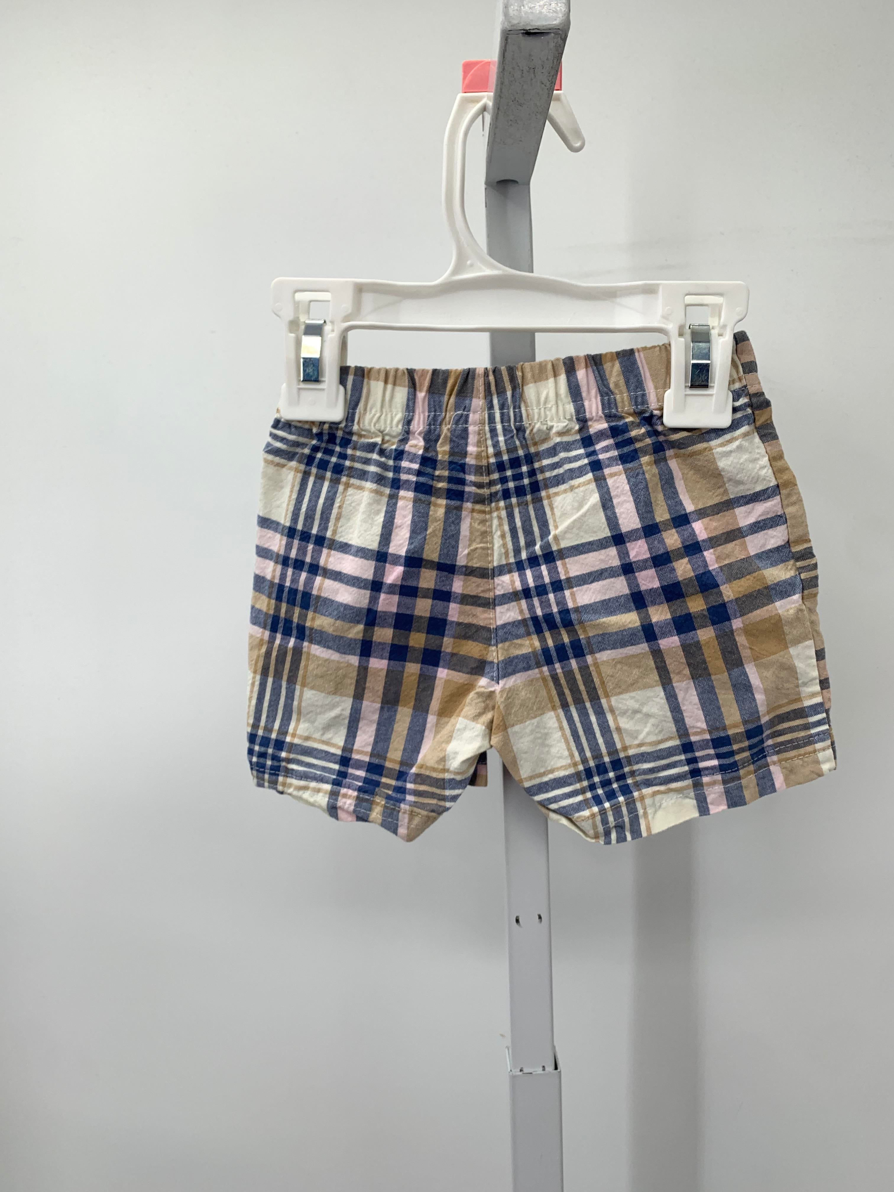 BLUE PLAID SHORTS