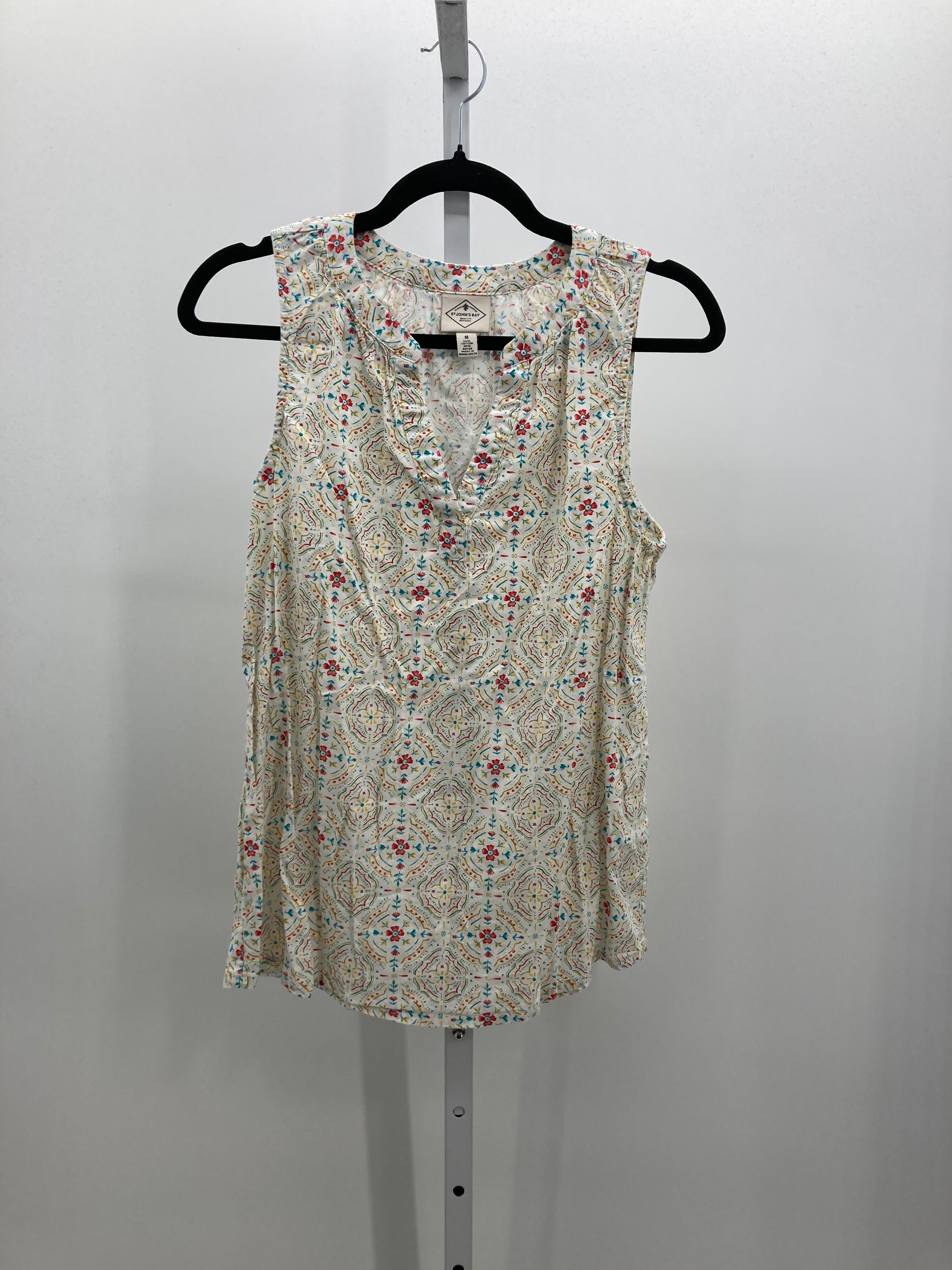St. Johns Bay Size Medium Misses Sleeveless Shirt