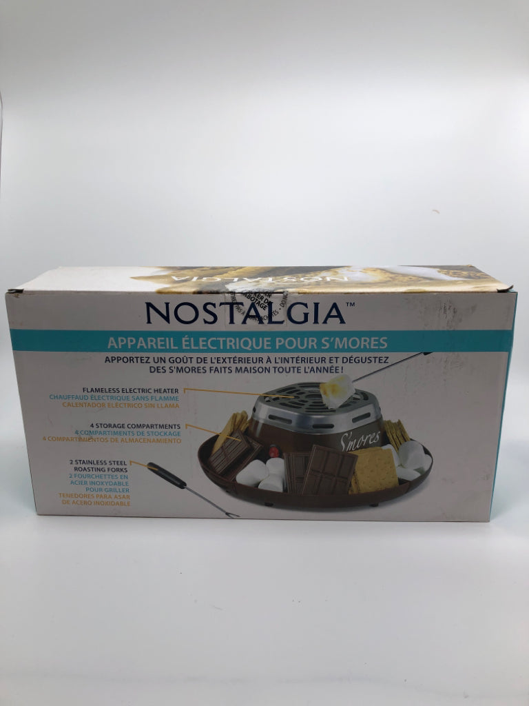 NIB ELECTRONIC S'MORES MAKER.