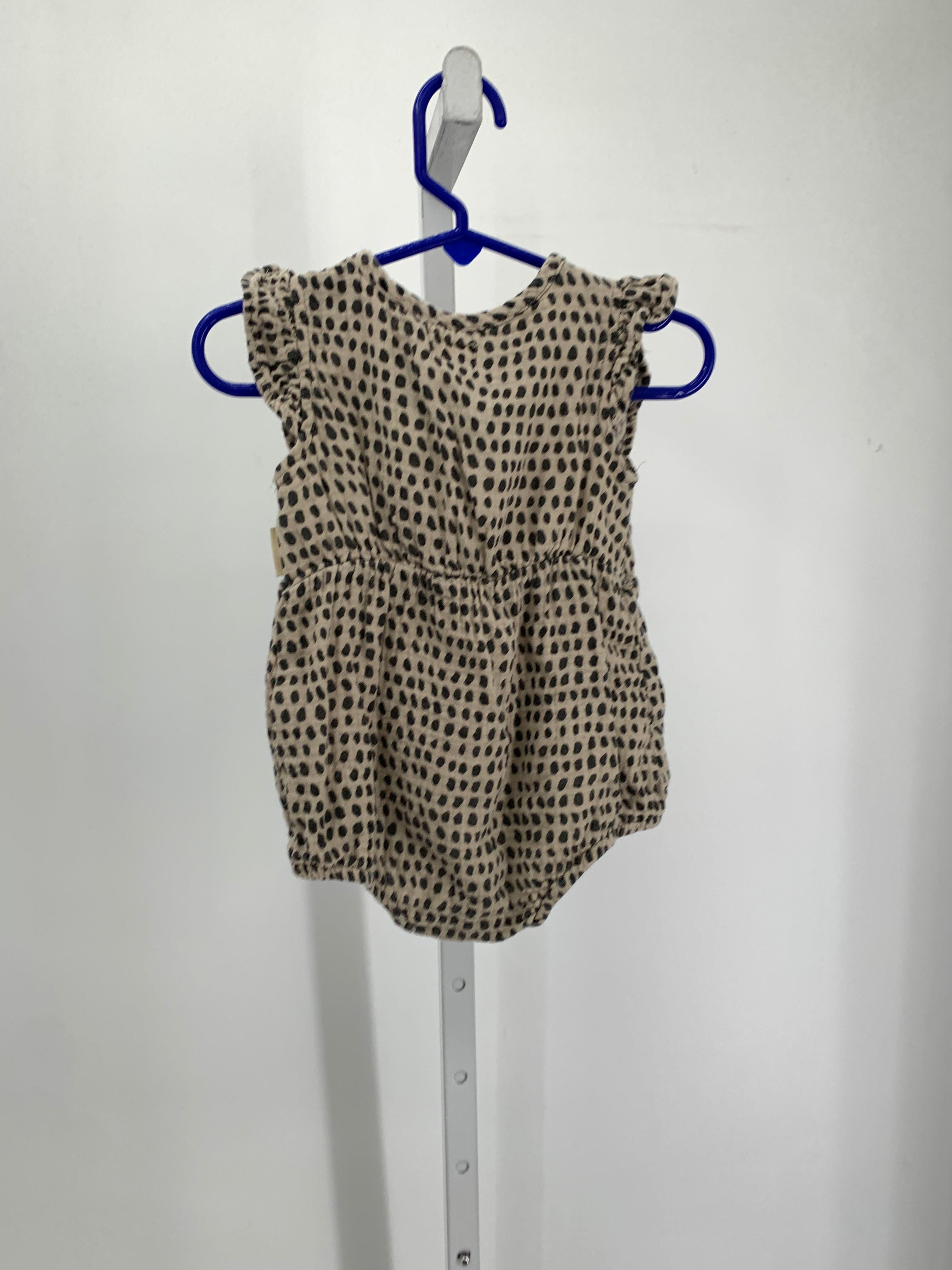 Bear Paw Size 6-9 mon Girls Short Slv. Romper