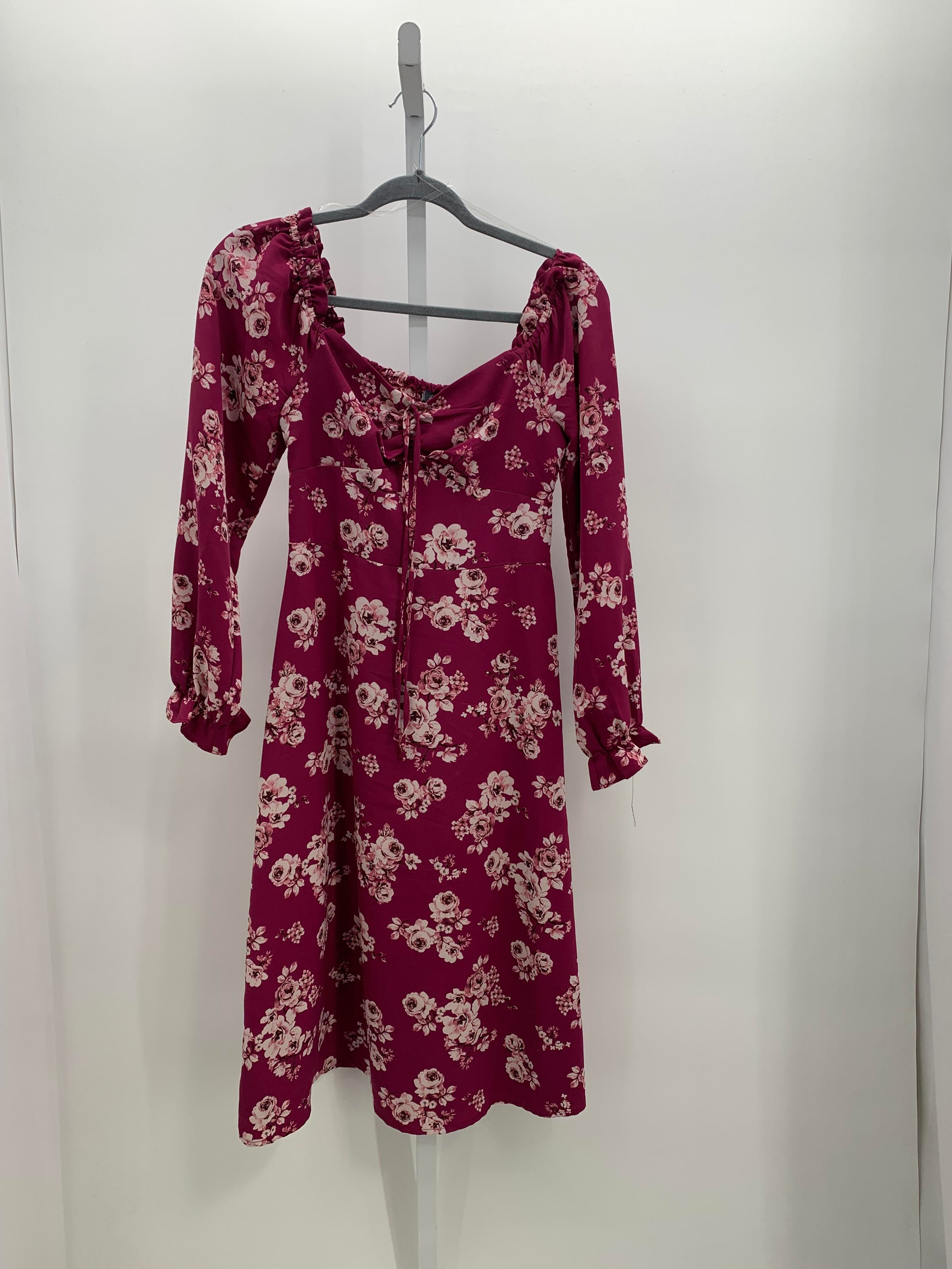 Lily Rose Size X Small Juniors Long Sleeve Dress