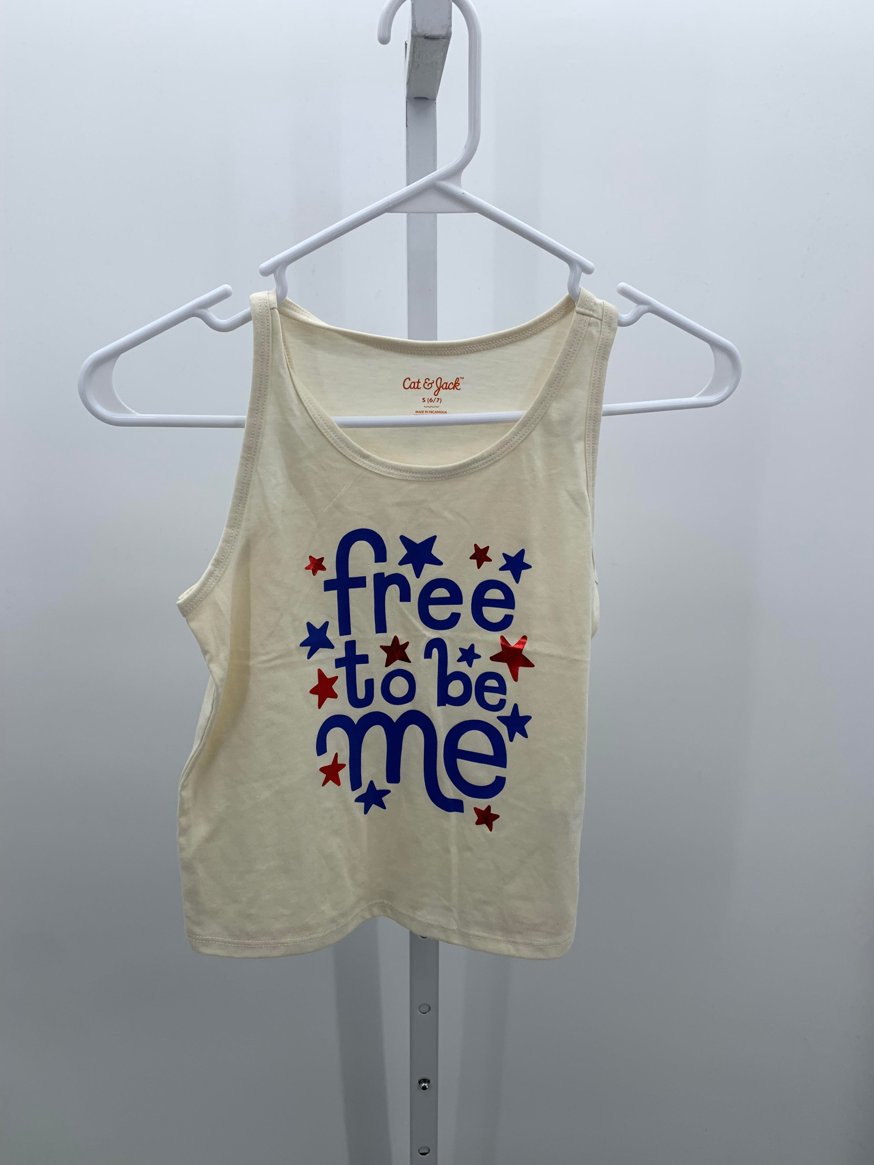 Cat & Jack Size 6-7 Girls Tank