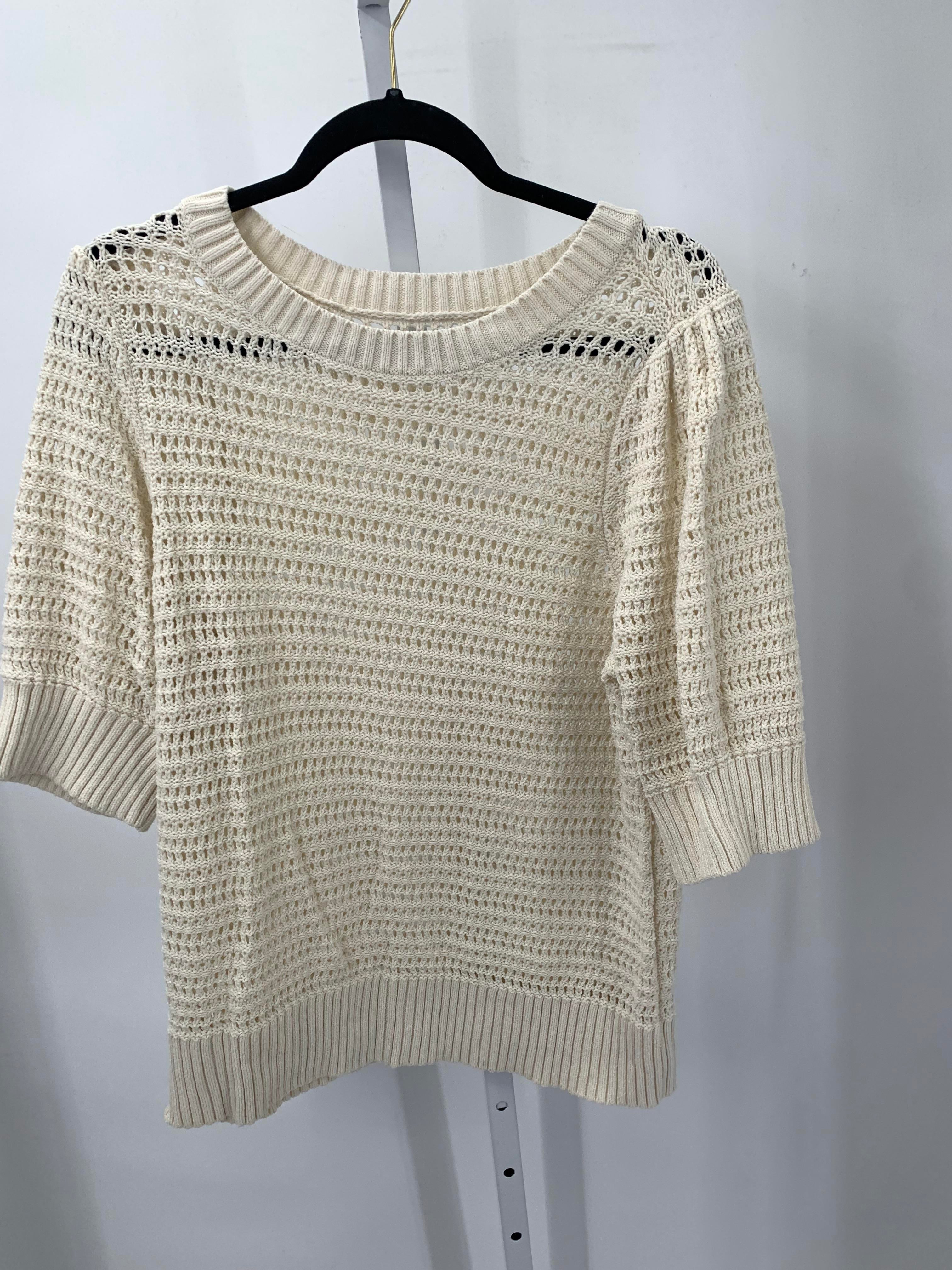 Sonoma Size 0X Womens Short Slv Sweater