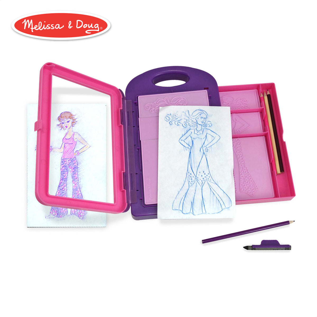 Melissa & Doug Fashion Design Activity Kit -