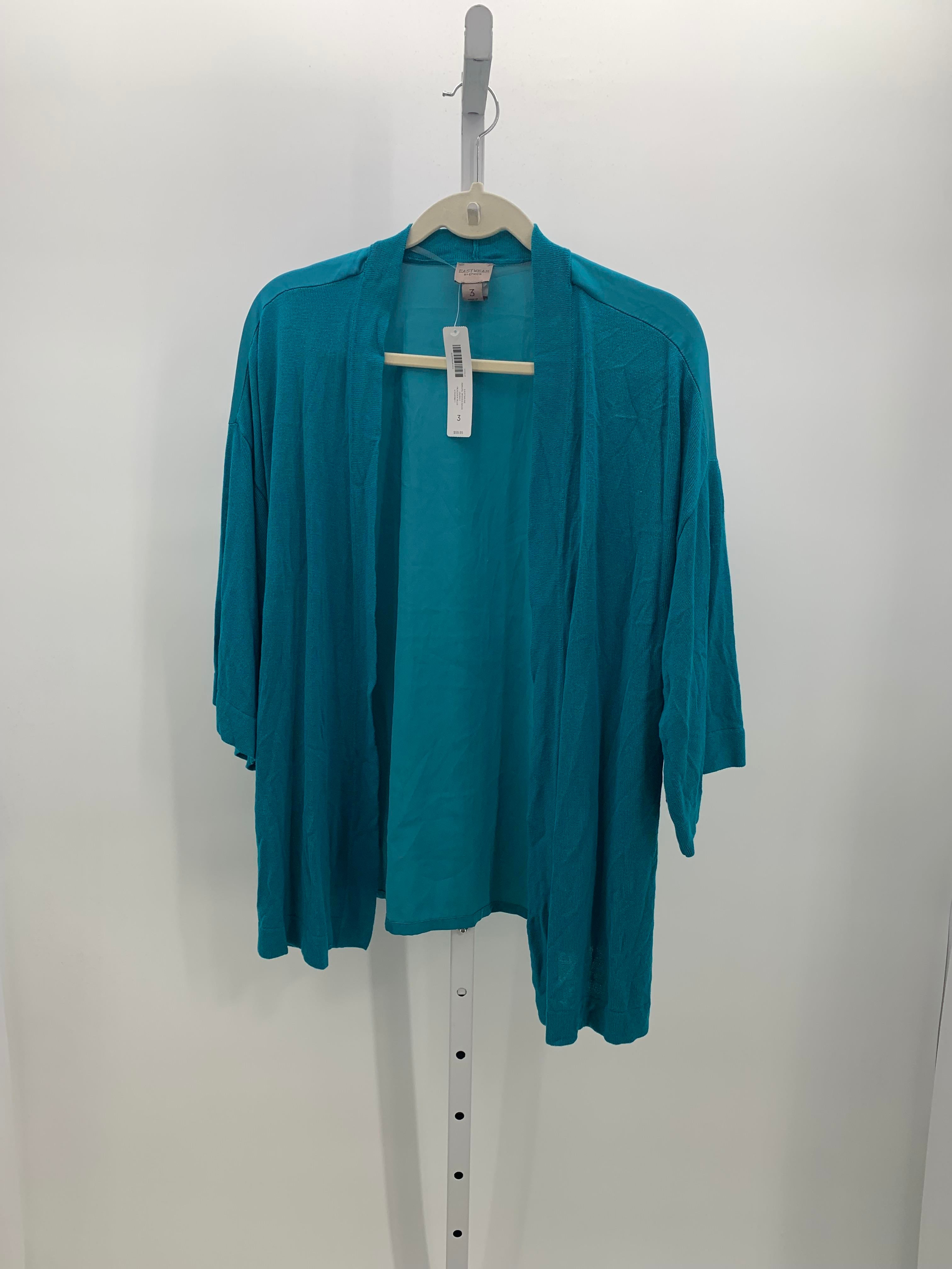Chico's Size Large Misses Cardigan