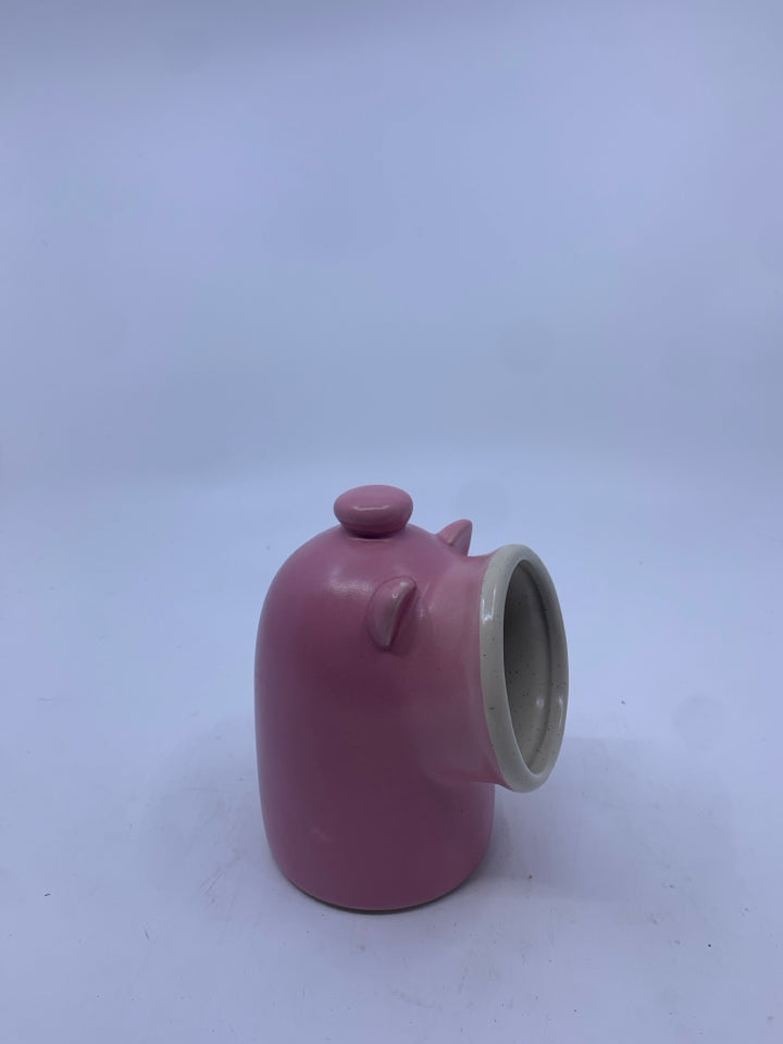 PINK HIPPO SPONGE HOLDER.