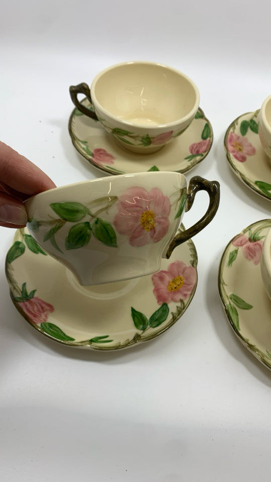 32PC SVC FOR 4 VTG DESERT ROSE.