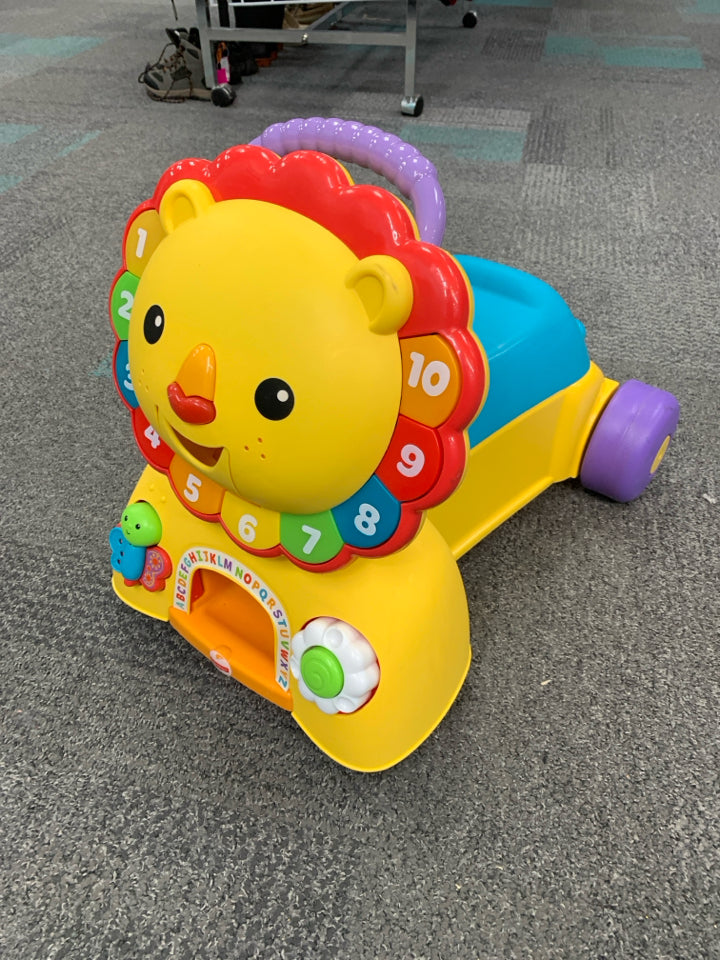 Fisher-Price 3-in-1 Sit, Stride & Ride Interactive Lion *Balls not included