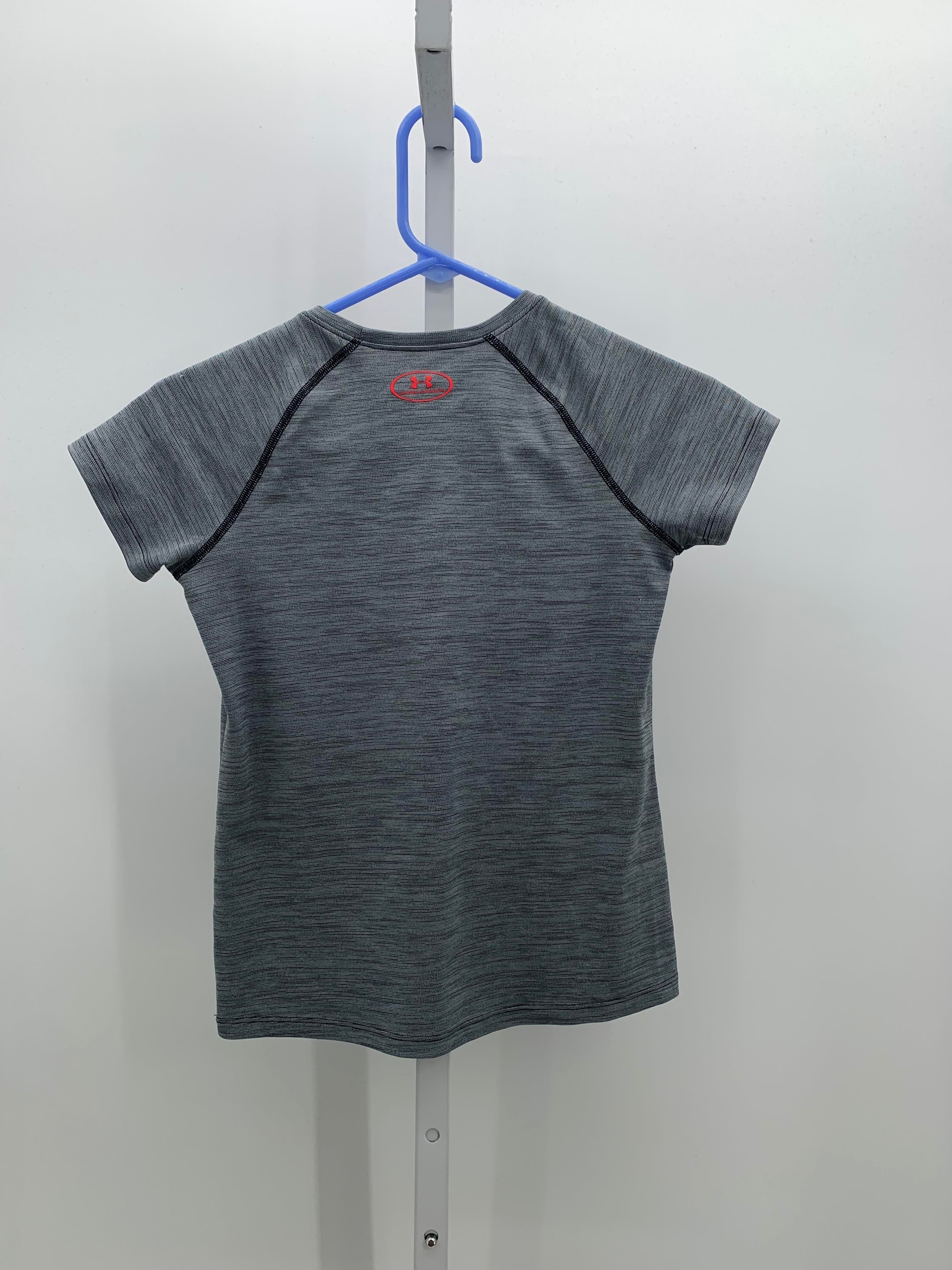 Under Armour Size 10-12 Girls Short Sleeve Shirt