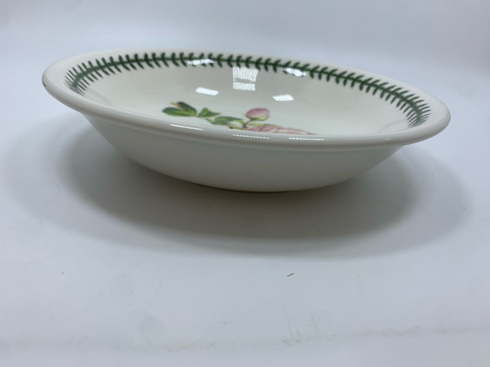 BOTANIC ROSES SERVING BOWL.