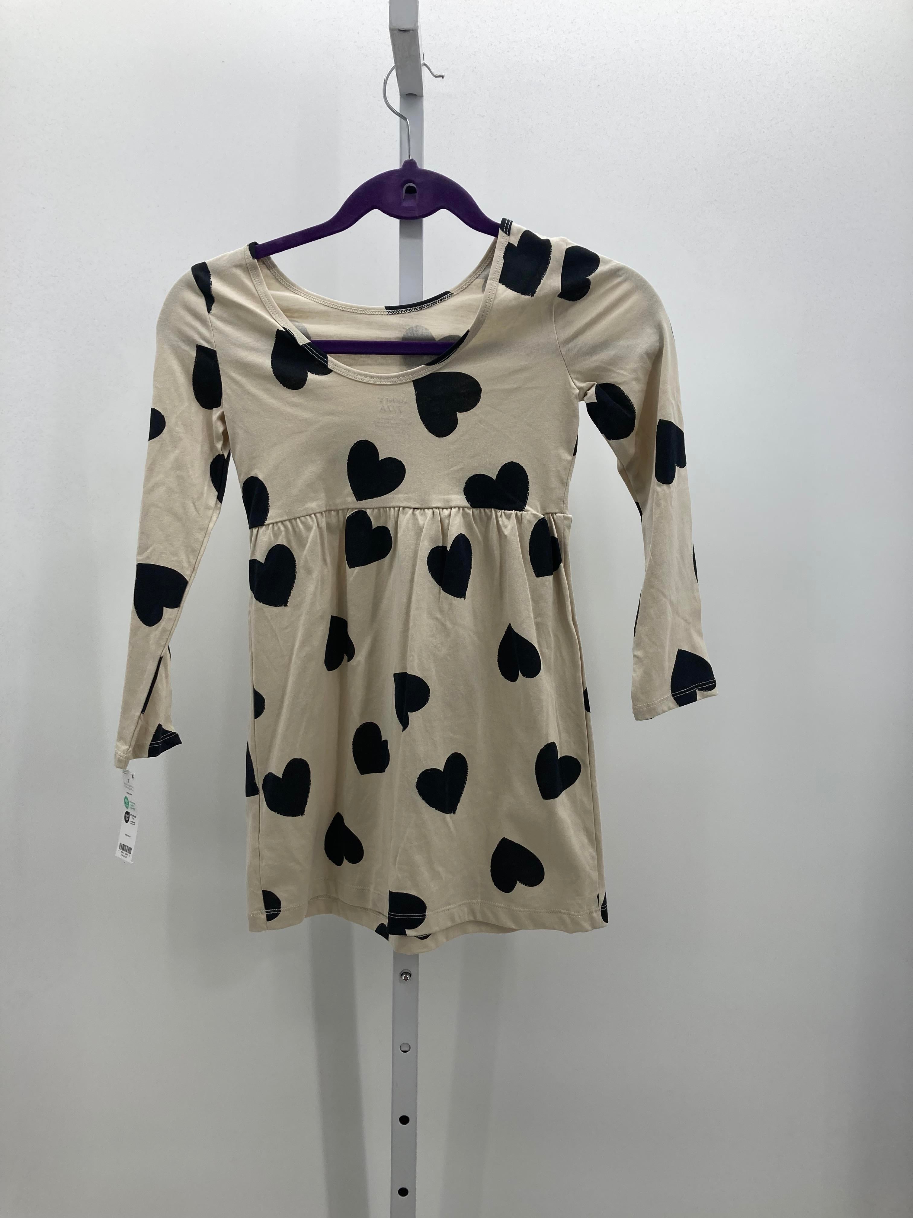 Carters Size 7 Girls Long Sleeve Dress