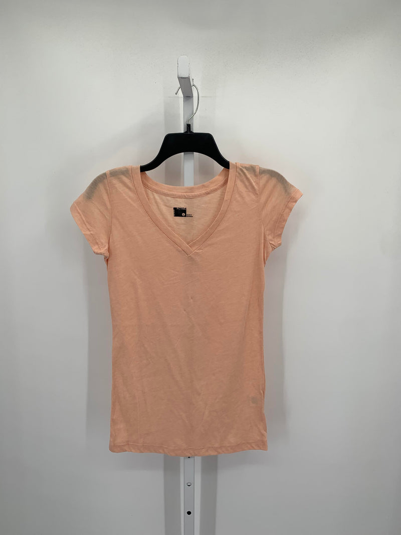 Active Basic Size Large Misses Short Sleeve Shirt