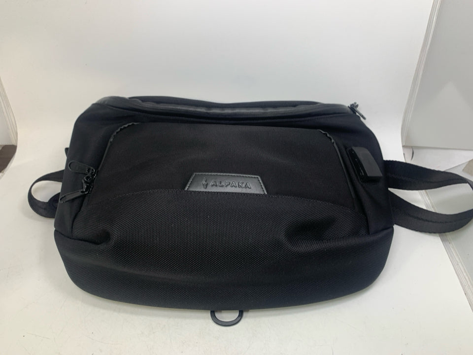 Alpaka Bravo Sling Max V2 Black Ballistic Nylon Messenger Bag