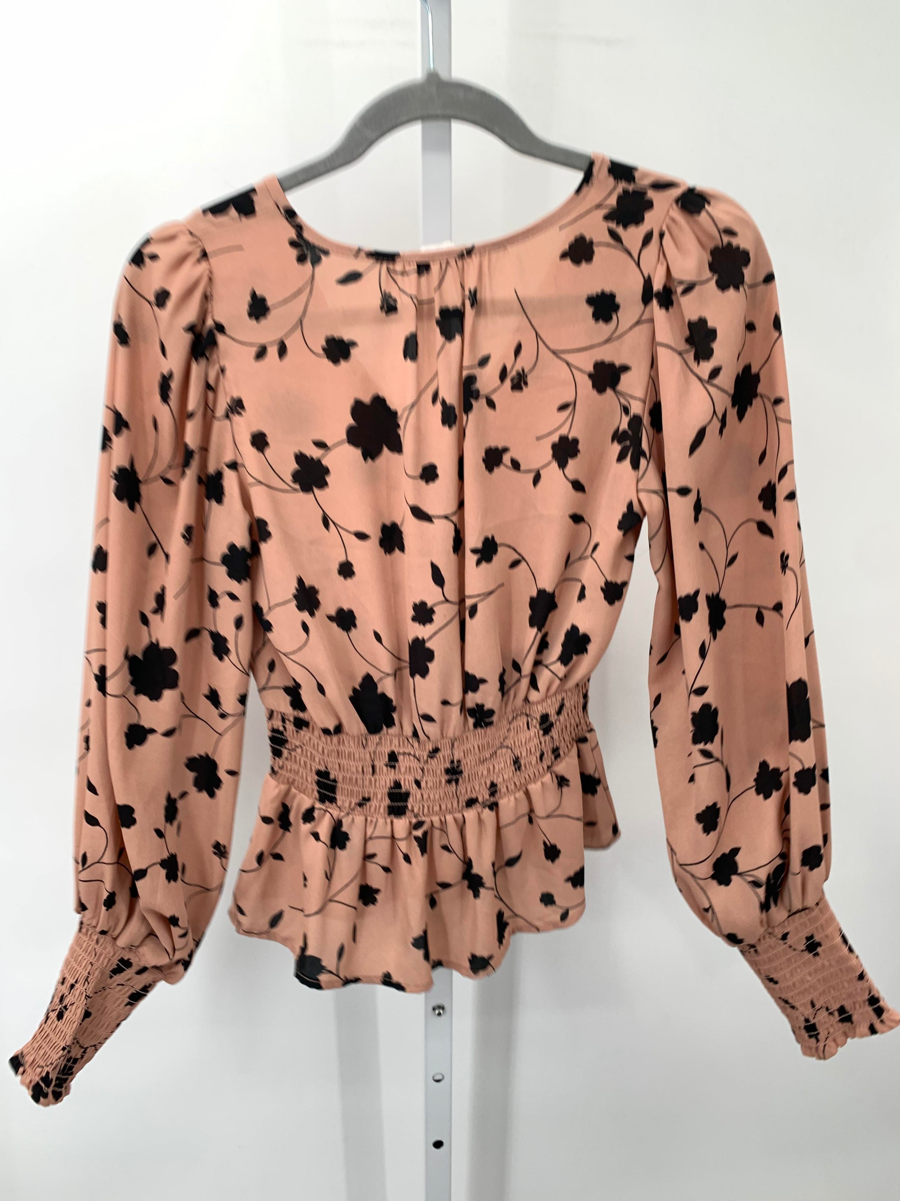 Size X Small Juniors Long Sleeve Shirt