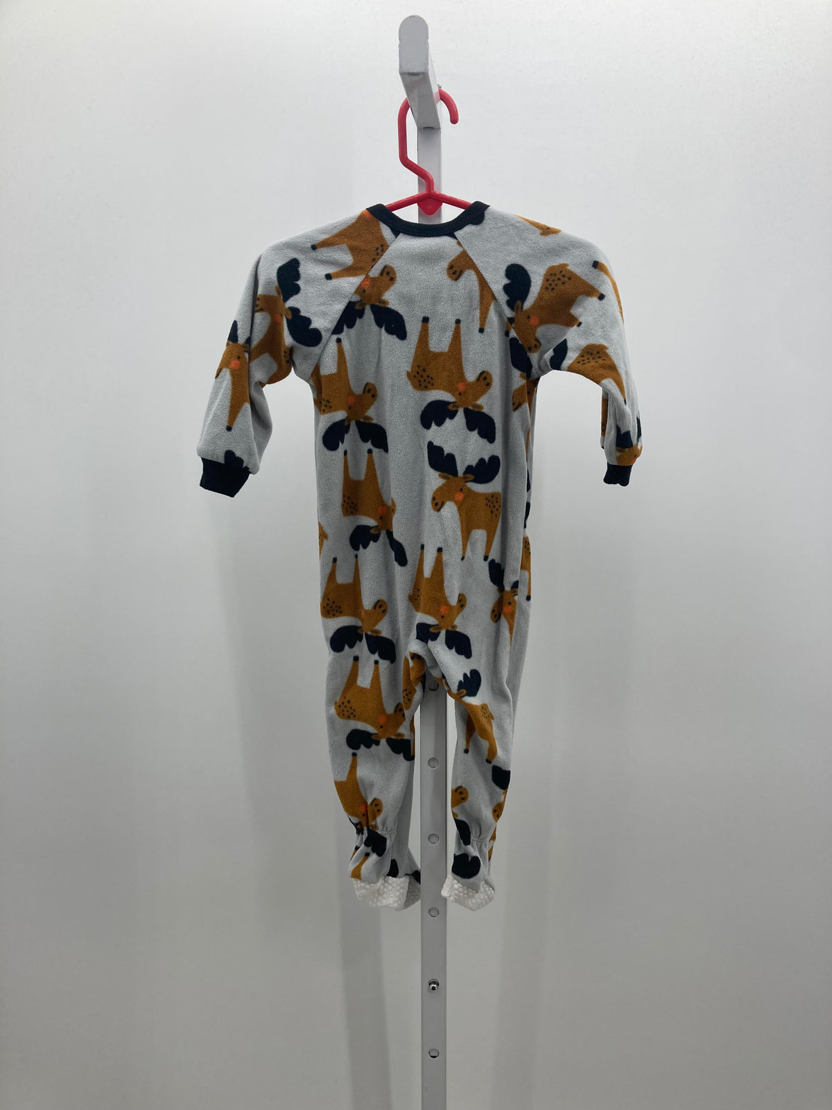 FLEECE ZIP MOOSE