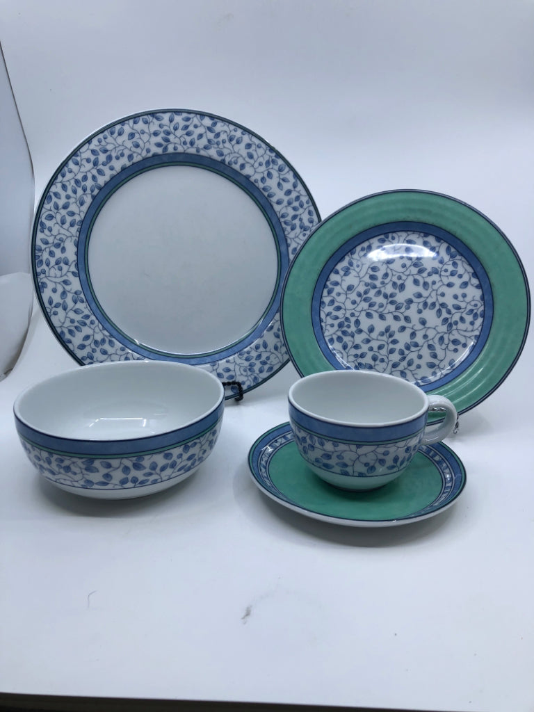 30pc MIKASA SUSANNE DISH SET- SVC 6.