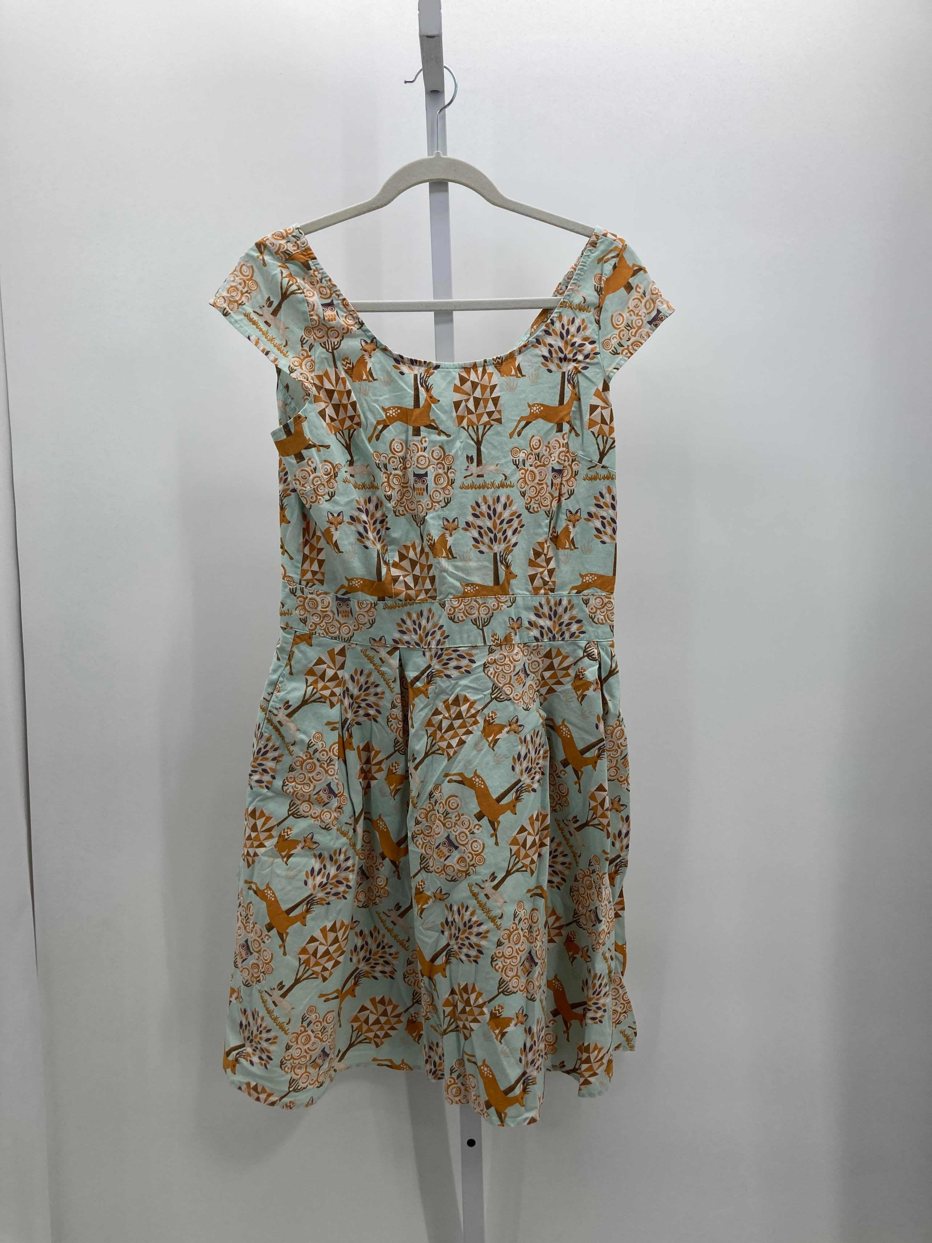Size Extra Large Juniors Short Sleeve Dress
