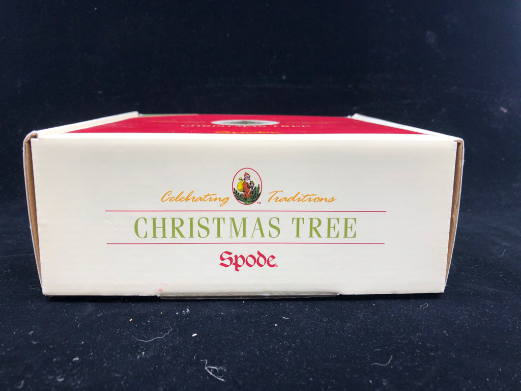 SPODE CHRISTMAS TREE BOWL-IN BOX