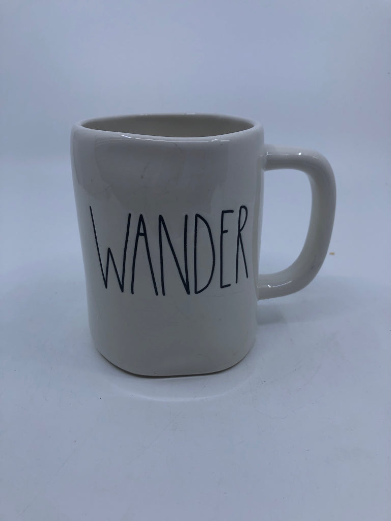 "WANDER" RAE DUNN MUG.