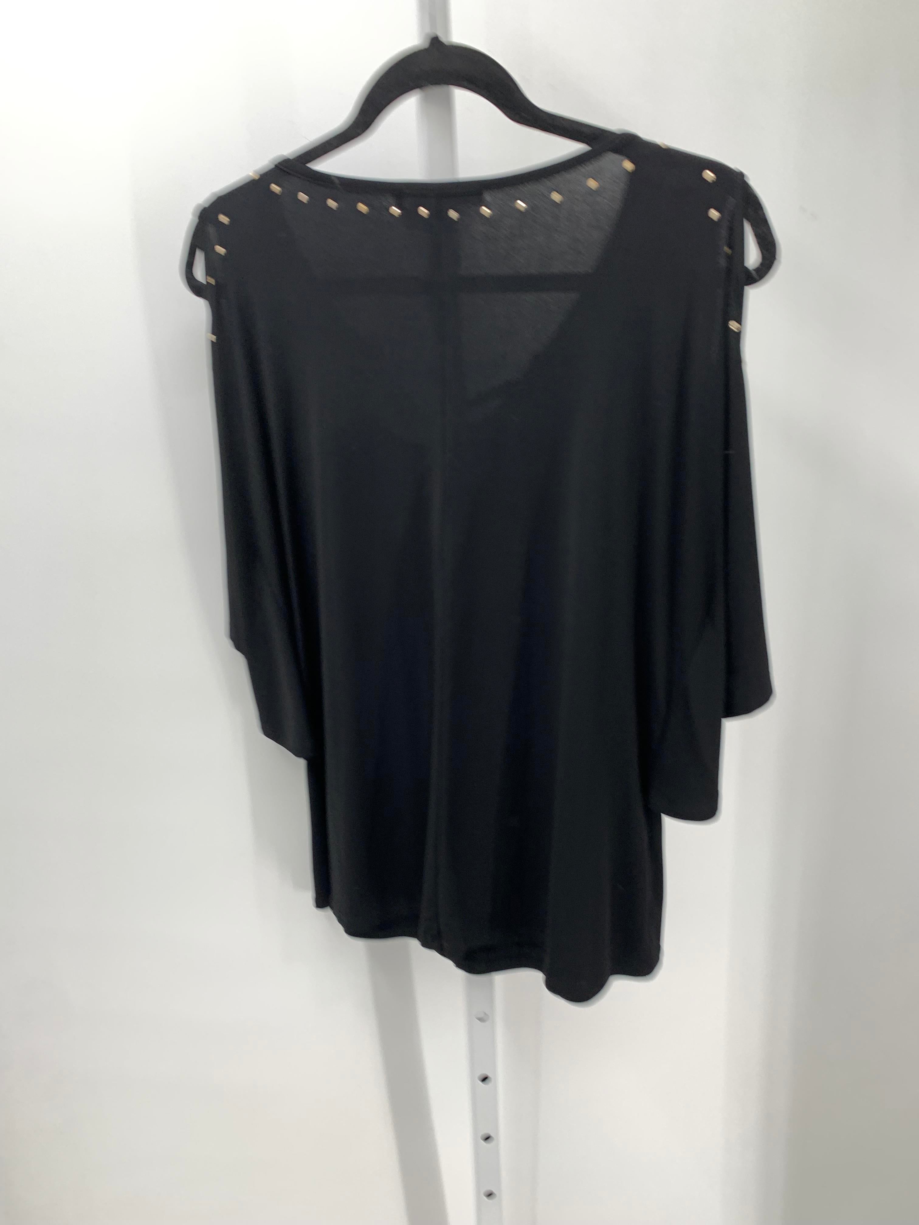 Belldini Size Large Misses Short Sleeve Shirt