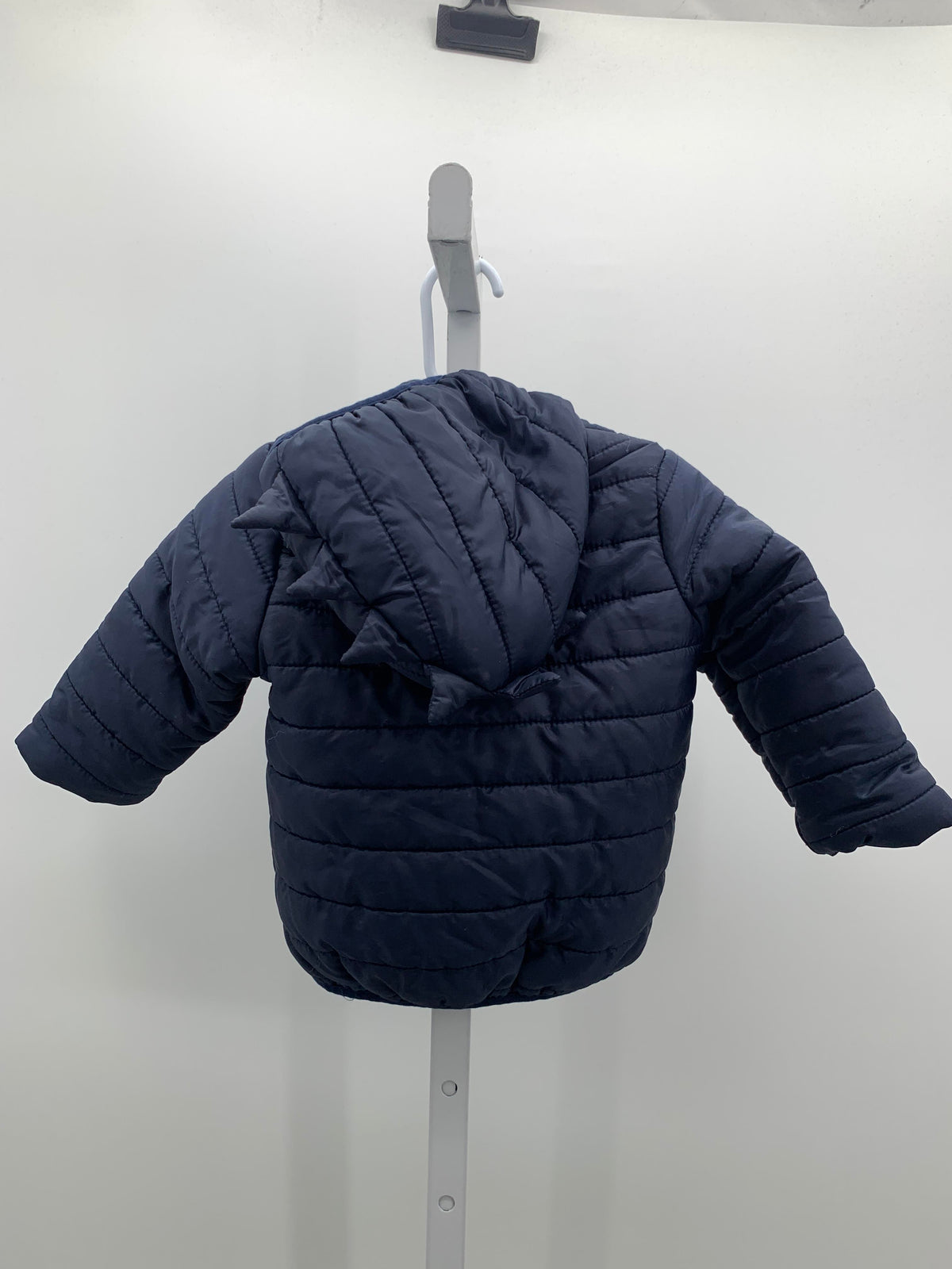 HOODED SPIKES ZIP UP
