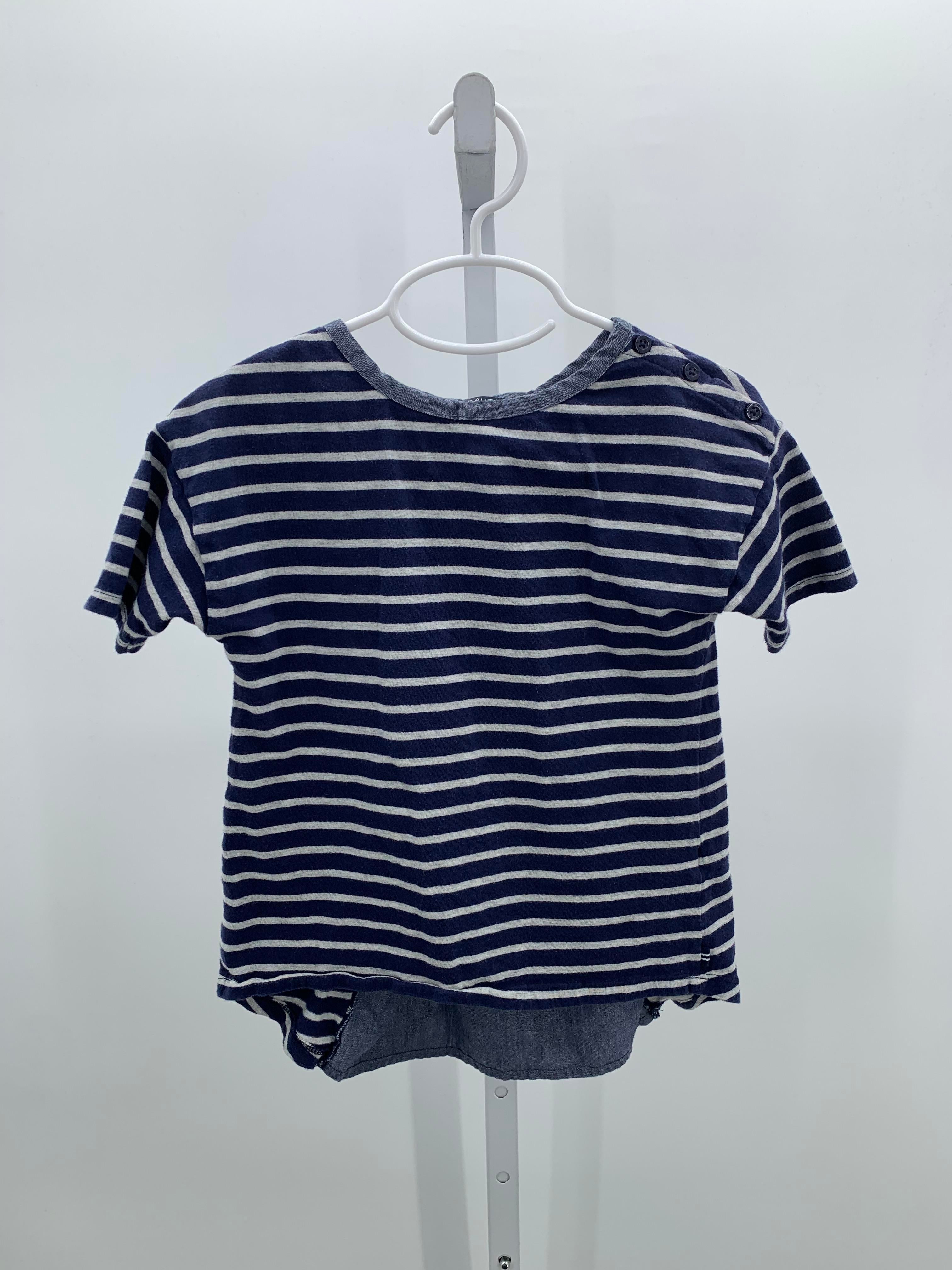 Nautica Size 5 Girls Short Sleeve Shirt