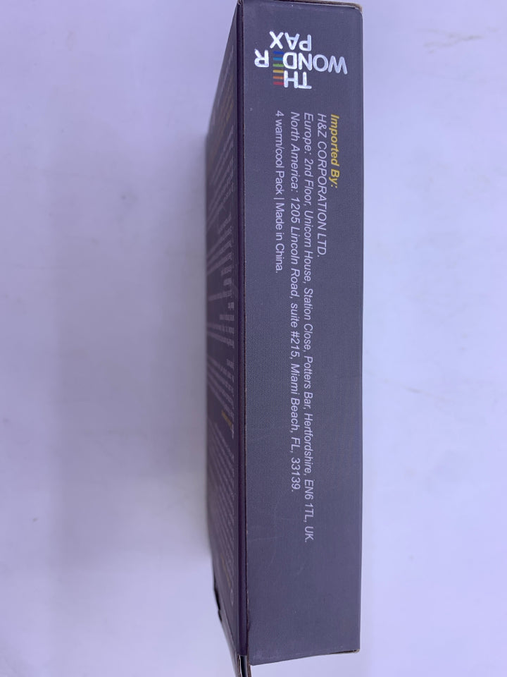 NIB REUSABLE COOL/WARM GEL PADS-4PCK.