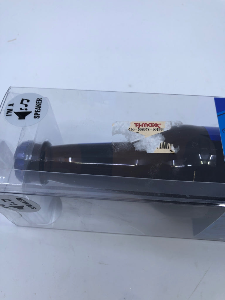 NIB BUDLIGHT BOTTLE WIRELESS SPEAKER.