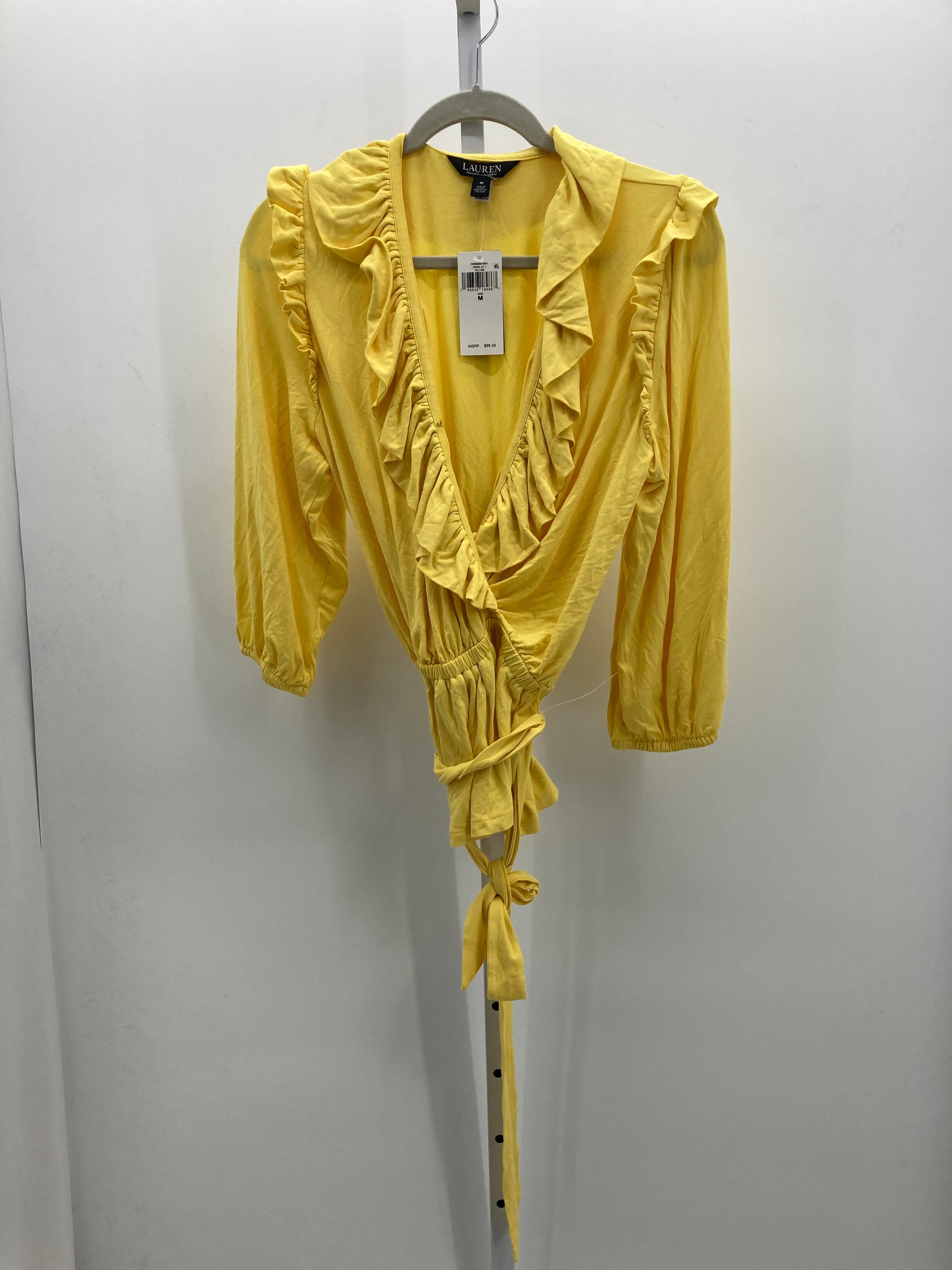 Ralph Lauren Size Medium Misses 3/4 Sleeve Shirt