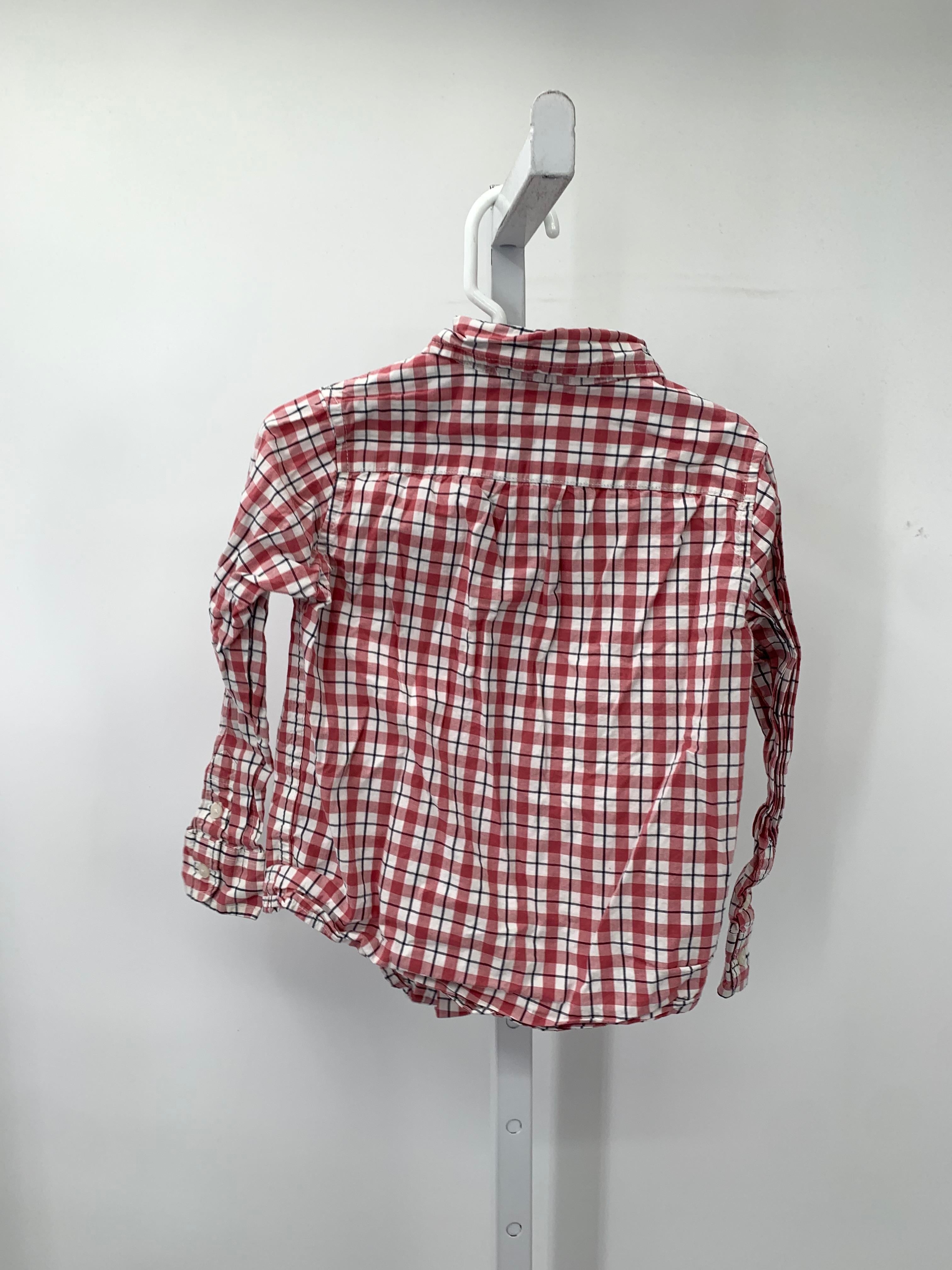 PLAID BTN DOWN