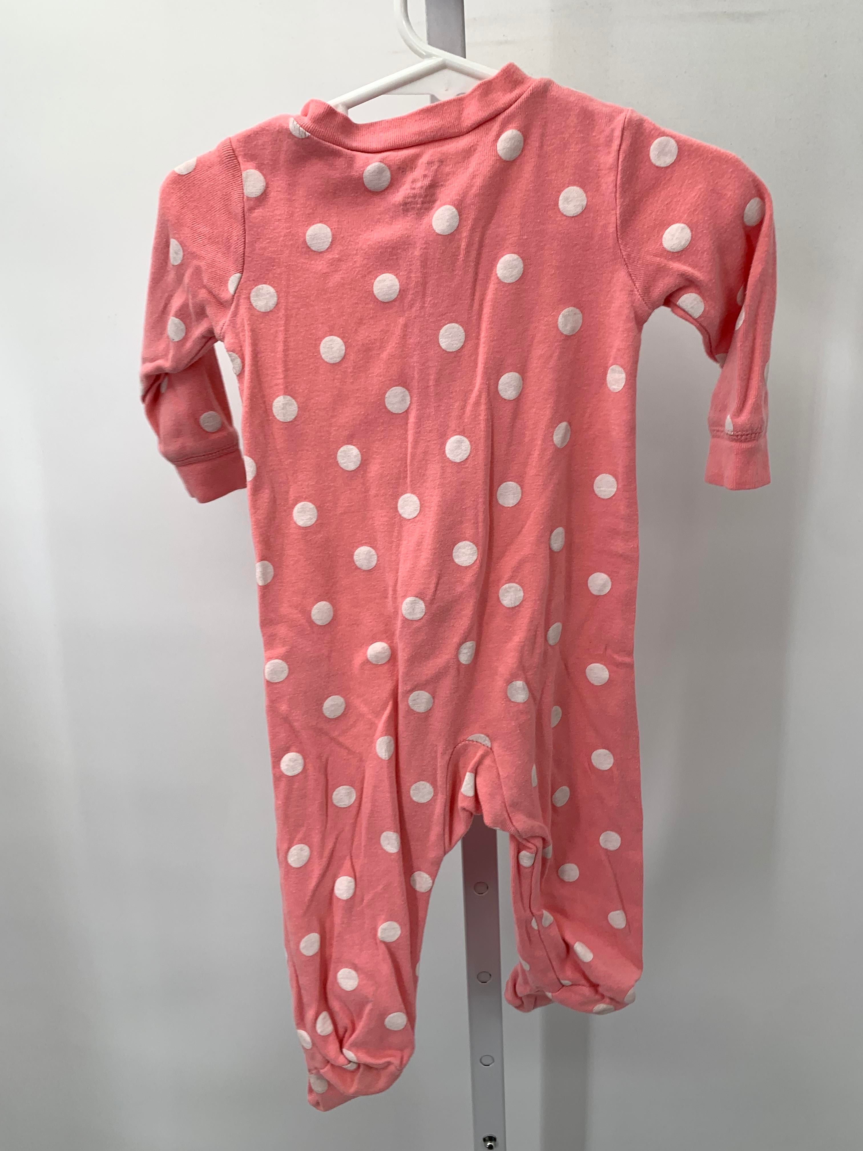 Carters Size 9 Months Girls Long Slv. Romper