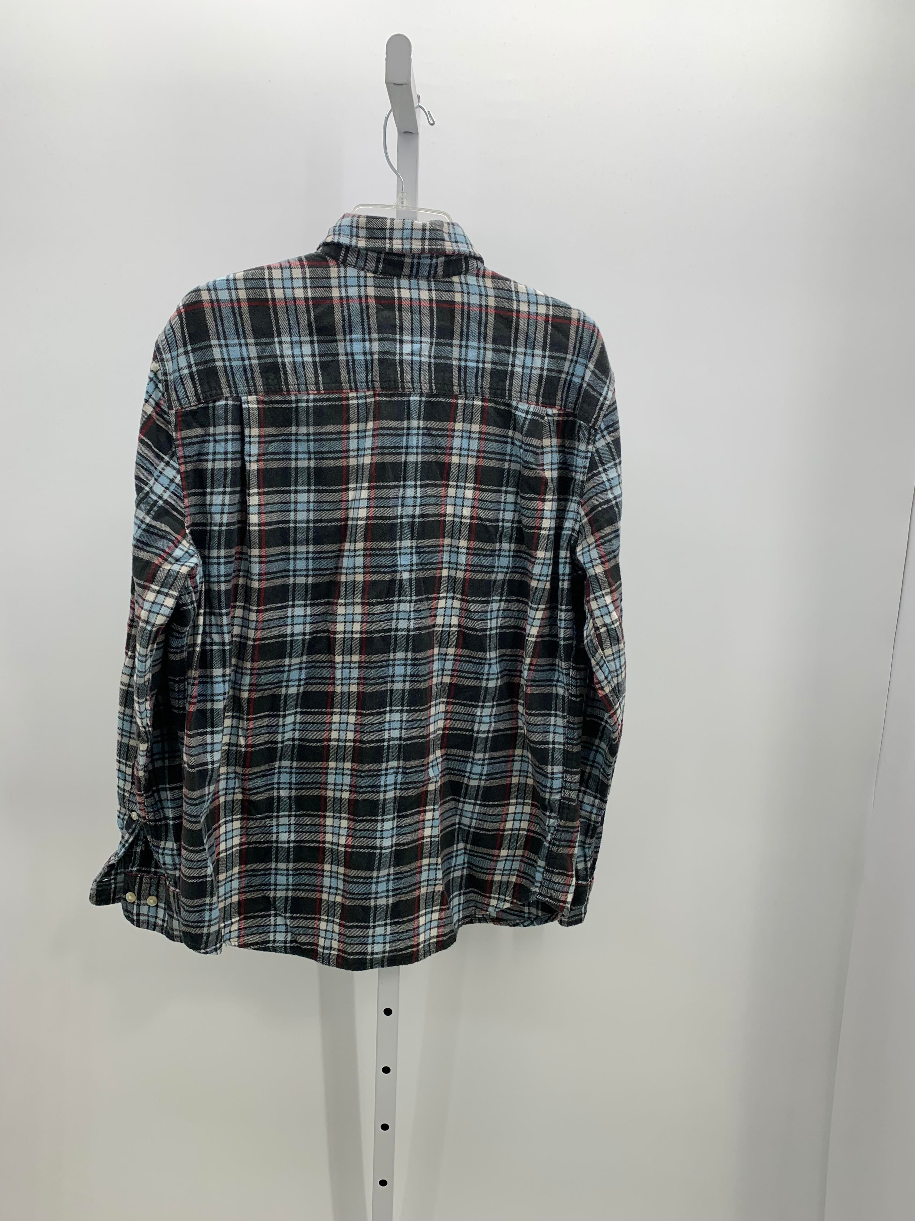 RED BLUE PLAID